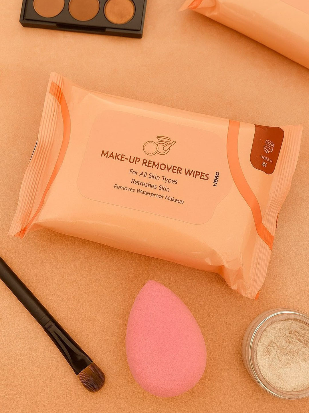 JLT Basics Waterproof Makeup Remover Wipes - 20Pcs