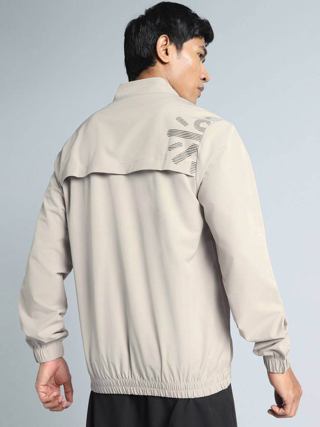 CULT Men Beige Train in Workout Jacket