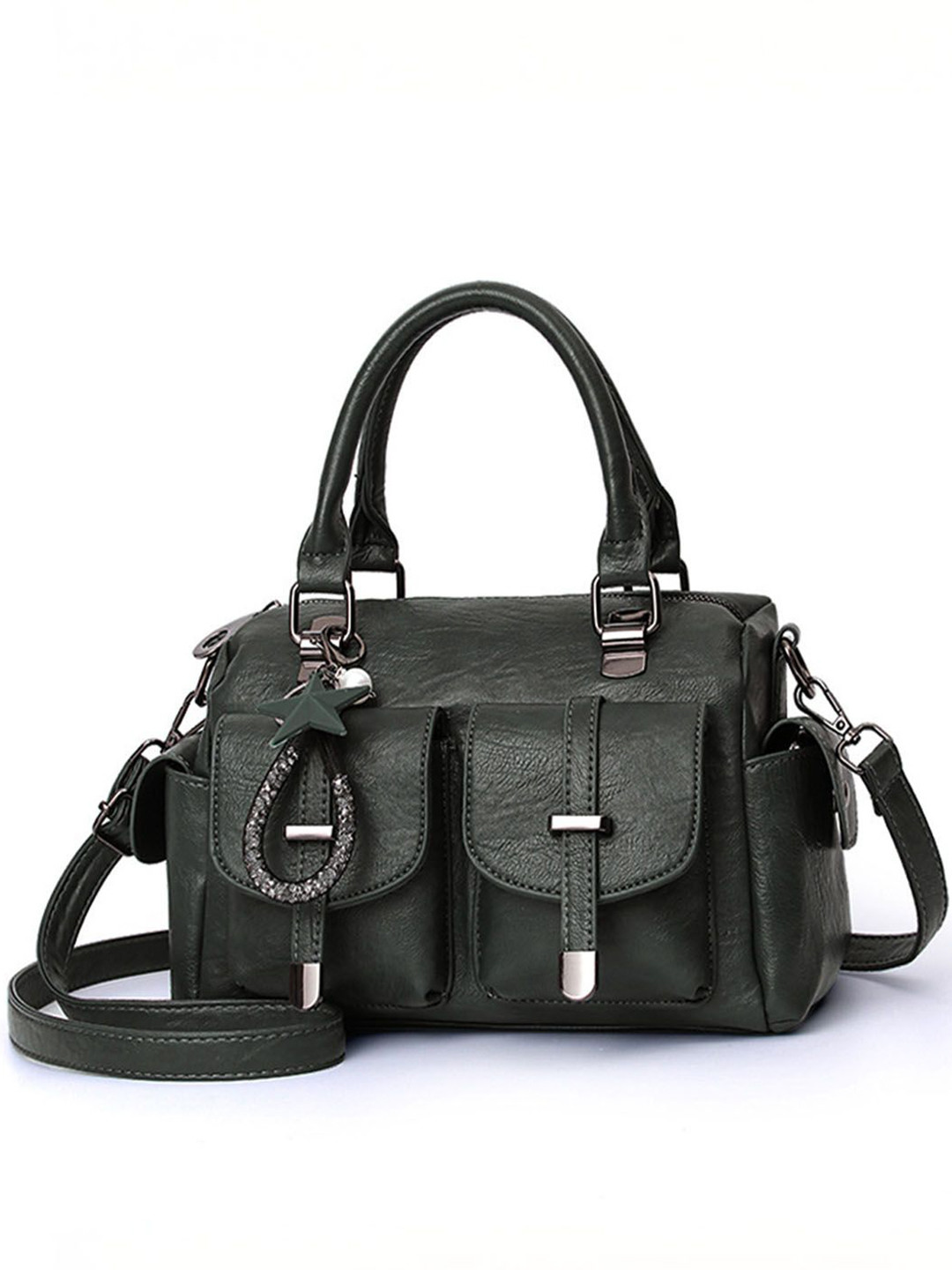 StyleCast Women Texturted Structured Handheld Bag