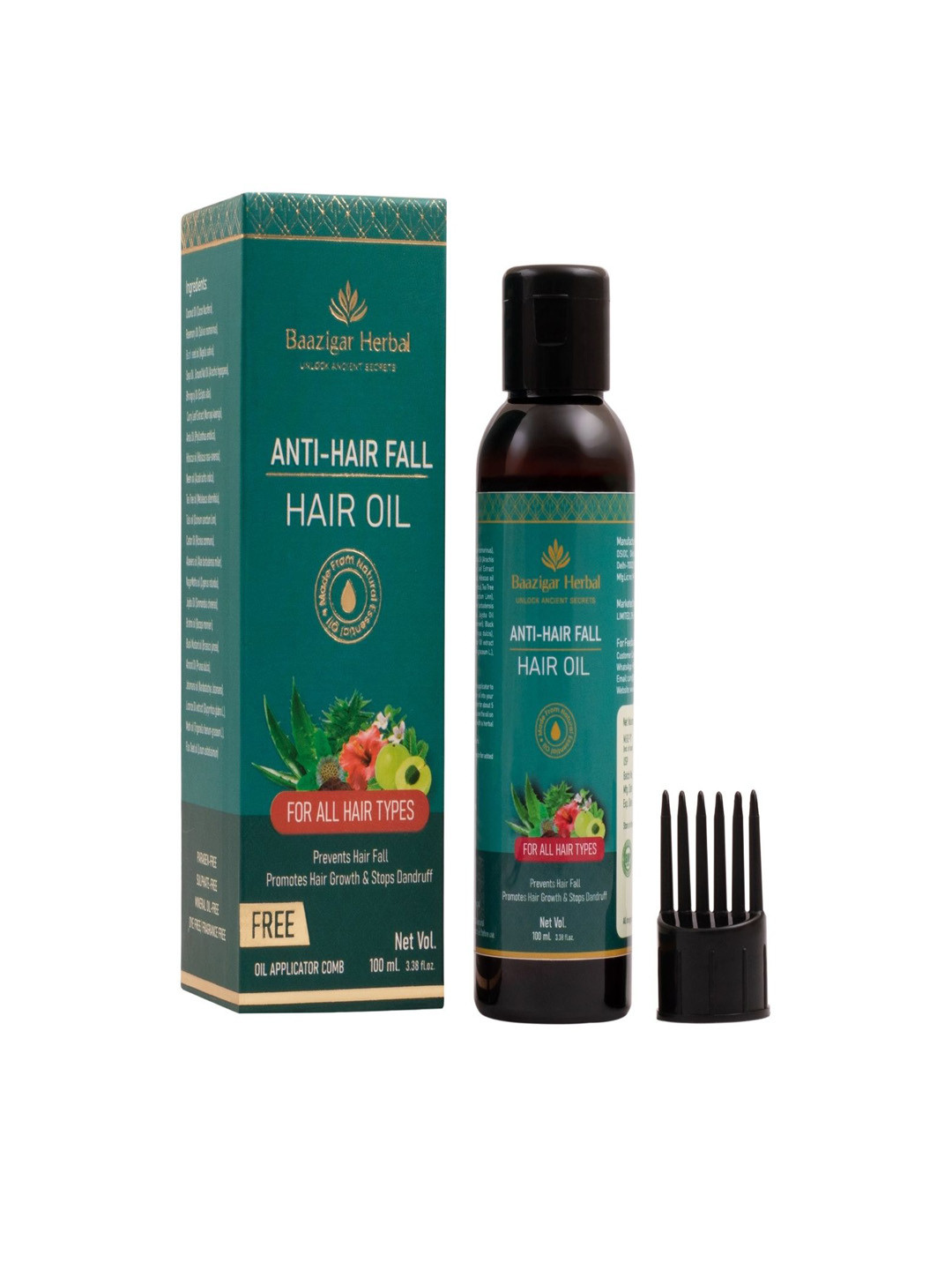 Baazigar Herbal Anti Hair Fall Hair Oil With Amla - 100 ml