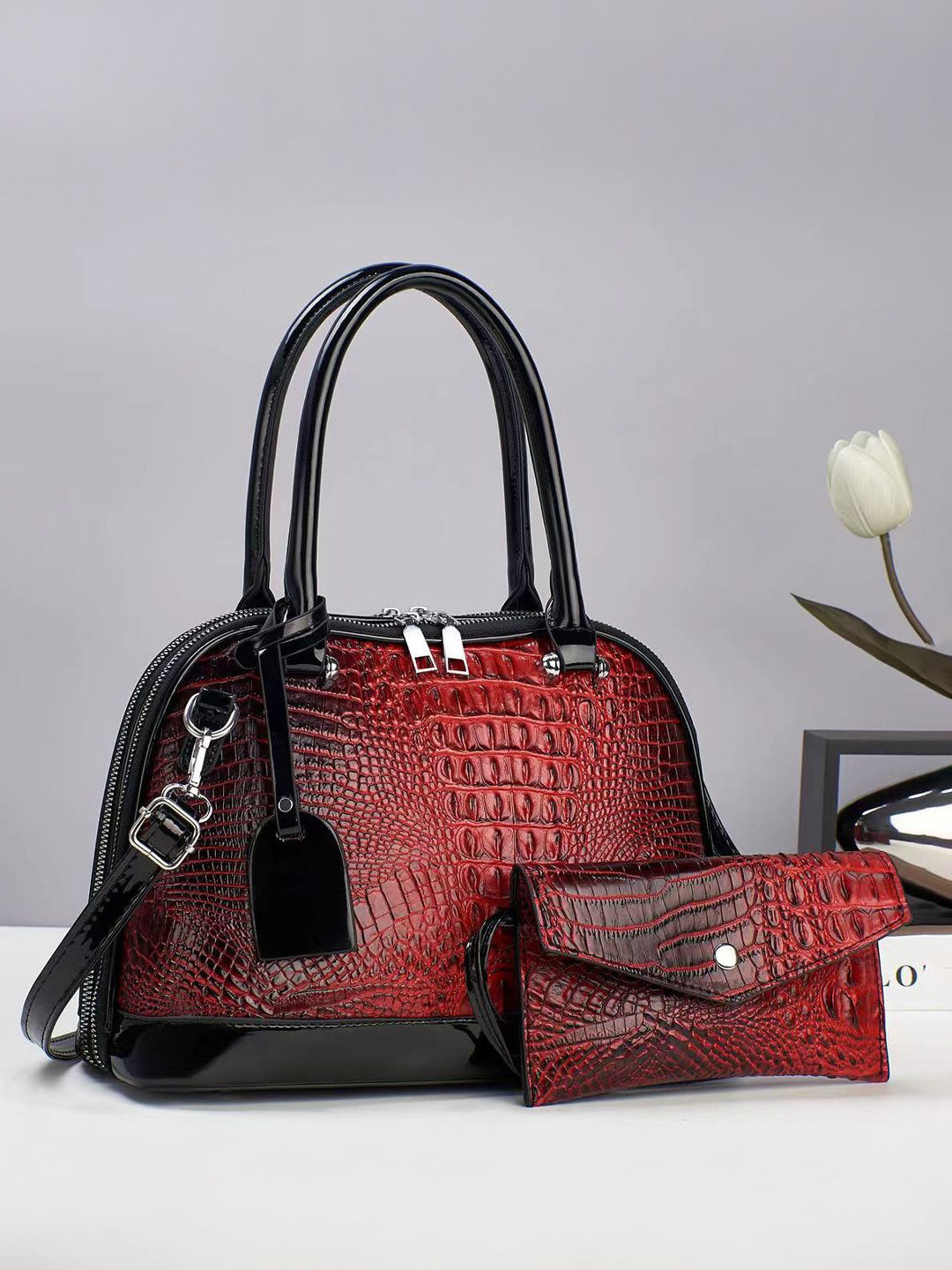 StyleCast Women Set of 2 Bucket Handheld Bag