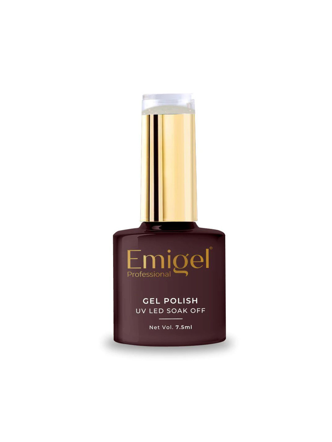 Emigel PROFESSIONAL Women White Milkshake Glitter Gel Polish