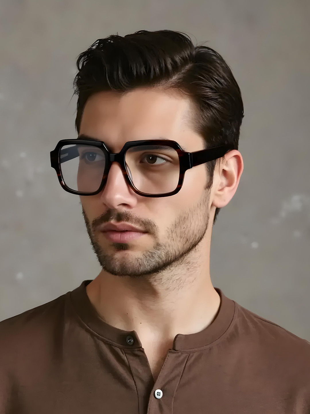 Ted Smith Elite Unisex 100% Acetate Full Rim Square Frames