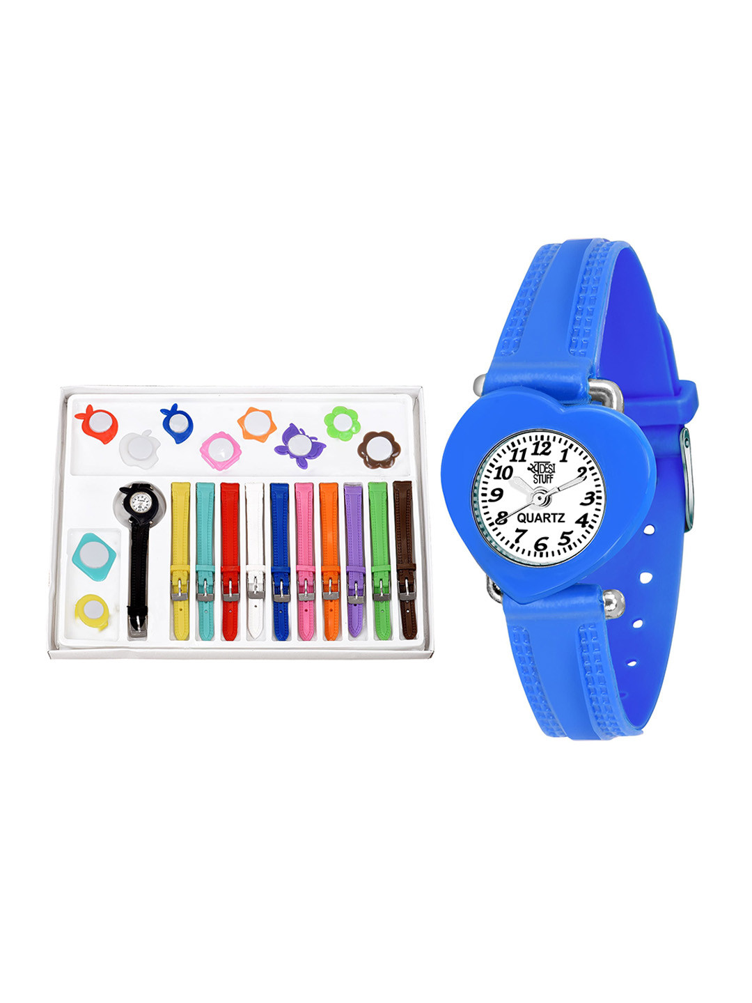 SWADESI STUFF Kids Dial & Straps Analogue Watch 11 BELT MIX 1818