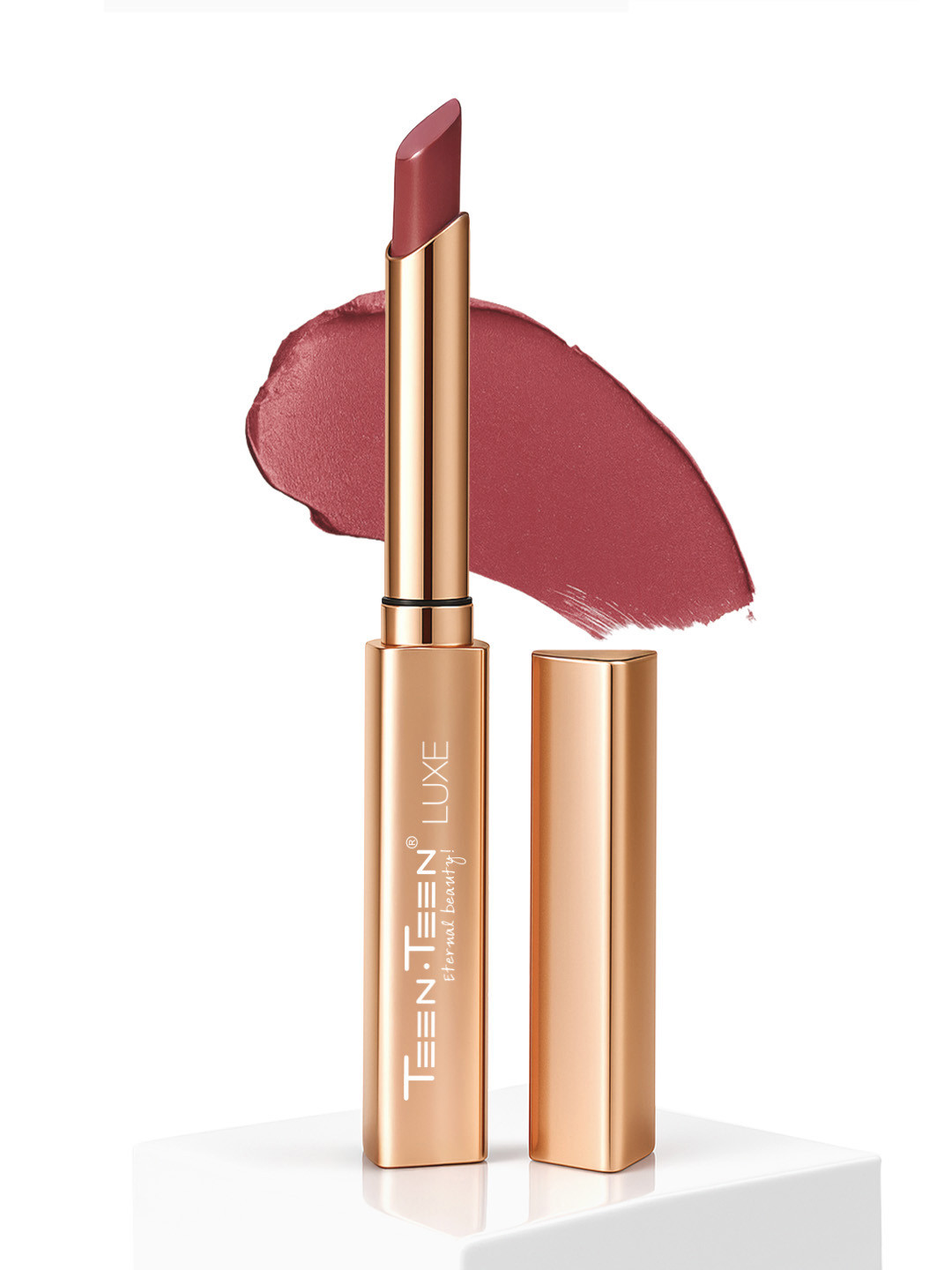 TEEN TEEN COSMETICS Luxe Long Lasting Non Transfer Matte Lipstick - 1 g - Trend Setter 05