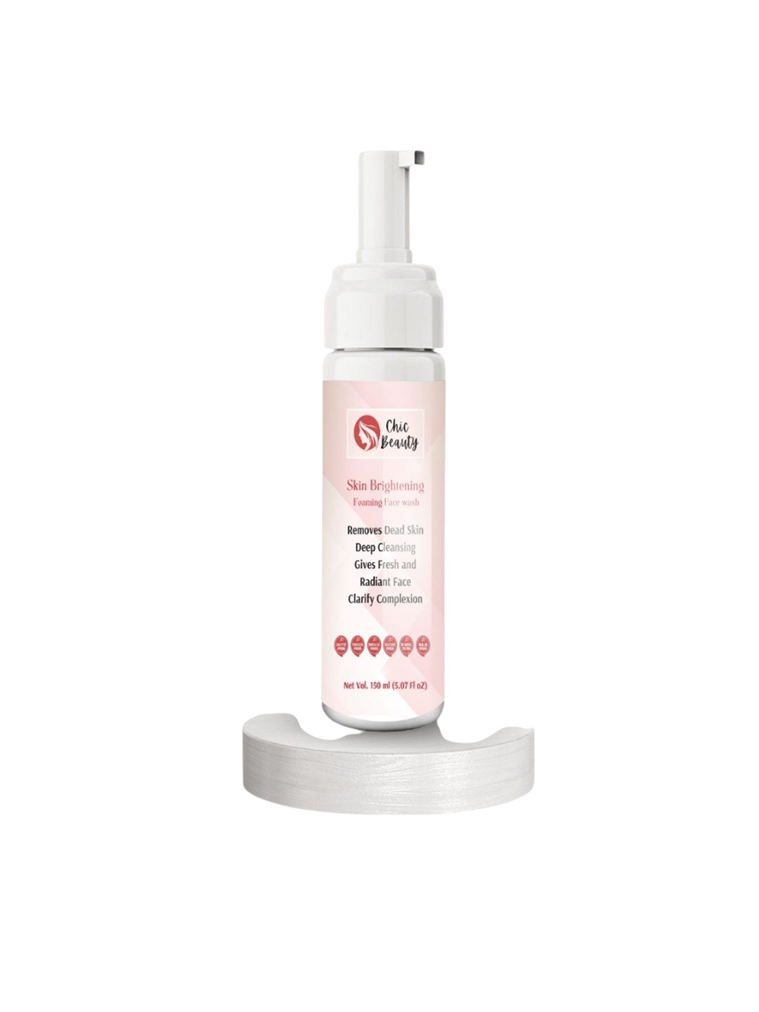 CHIC BEAUTY Skin Brightening Foaming Face Wash - 150 ml