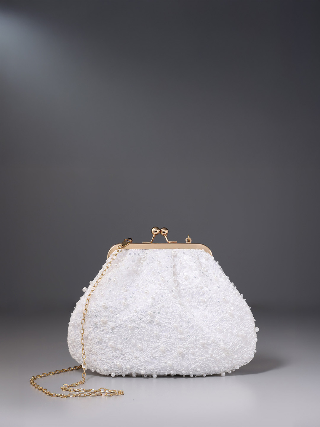 Lino Perros Embellished Box Clutch