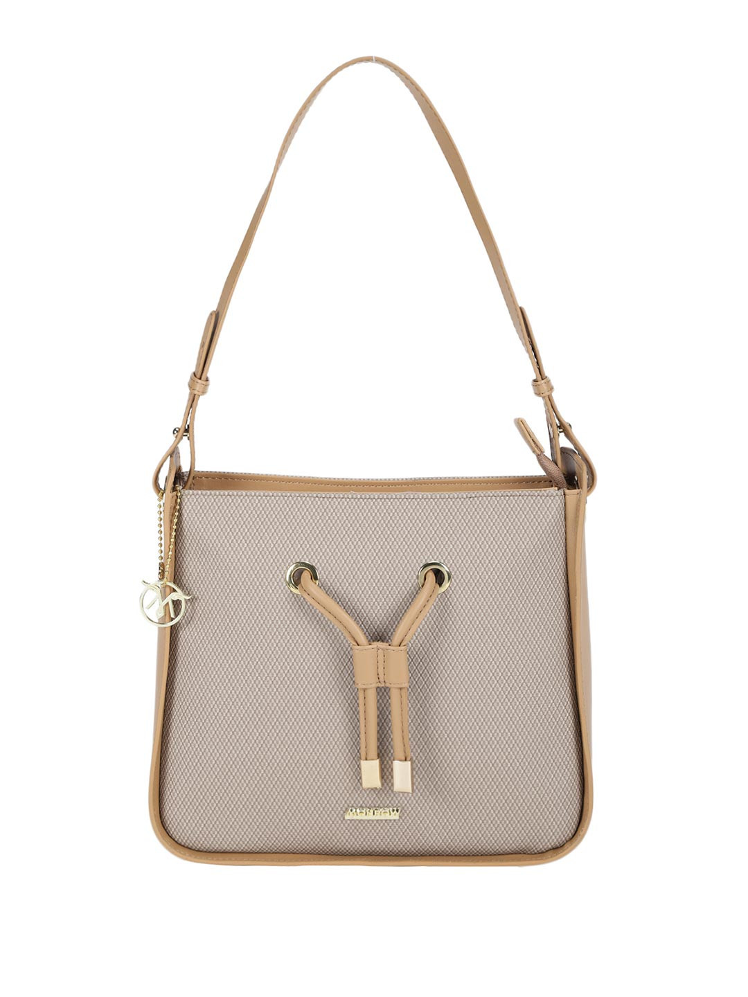 Monrow Cordelia Structured Sling Bag with Tasselled