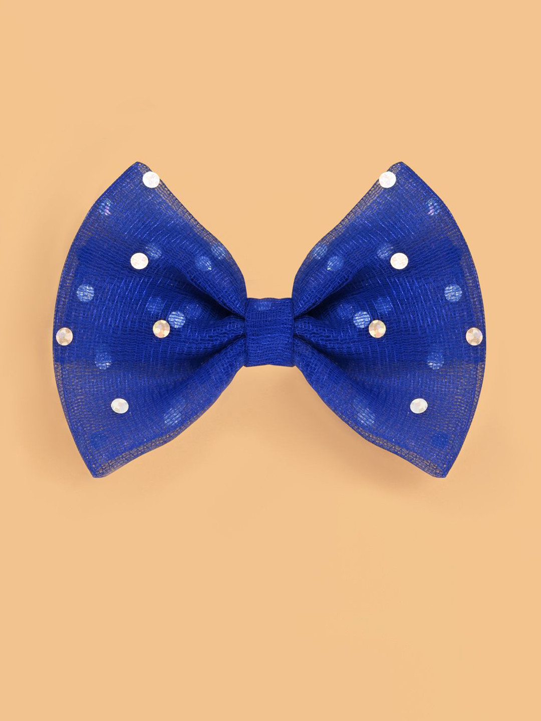 Aye Candy Girls Embellished Tiny Bow On Aligator Clip