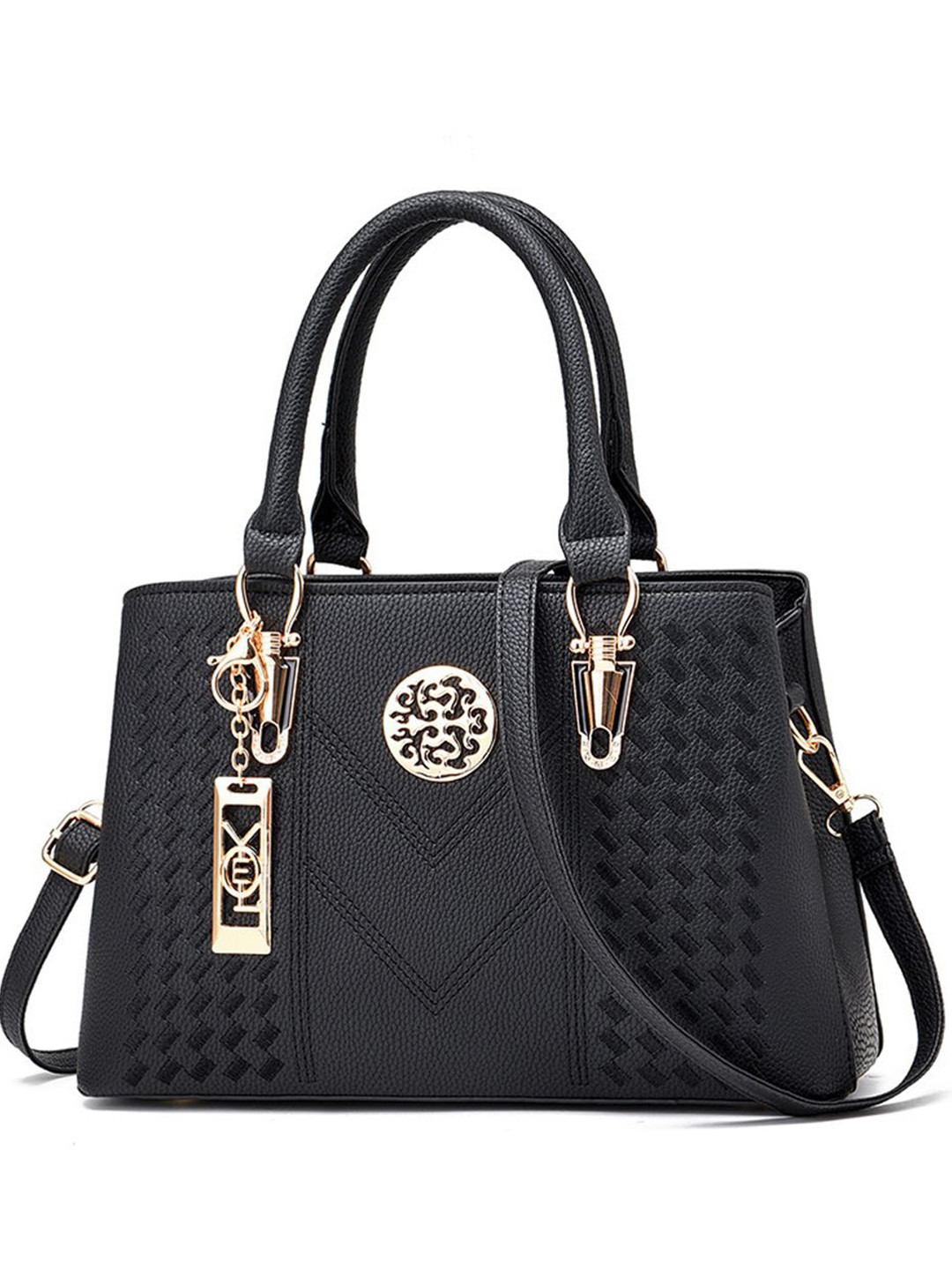 StyleCast Women Two Handled Swagger Handheld Bag