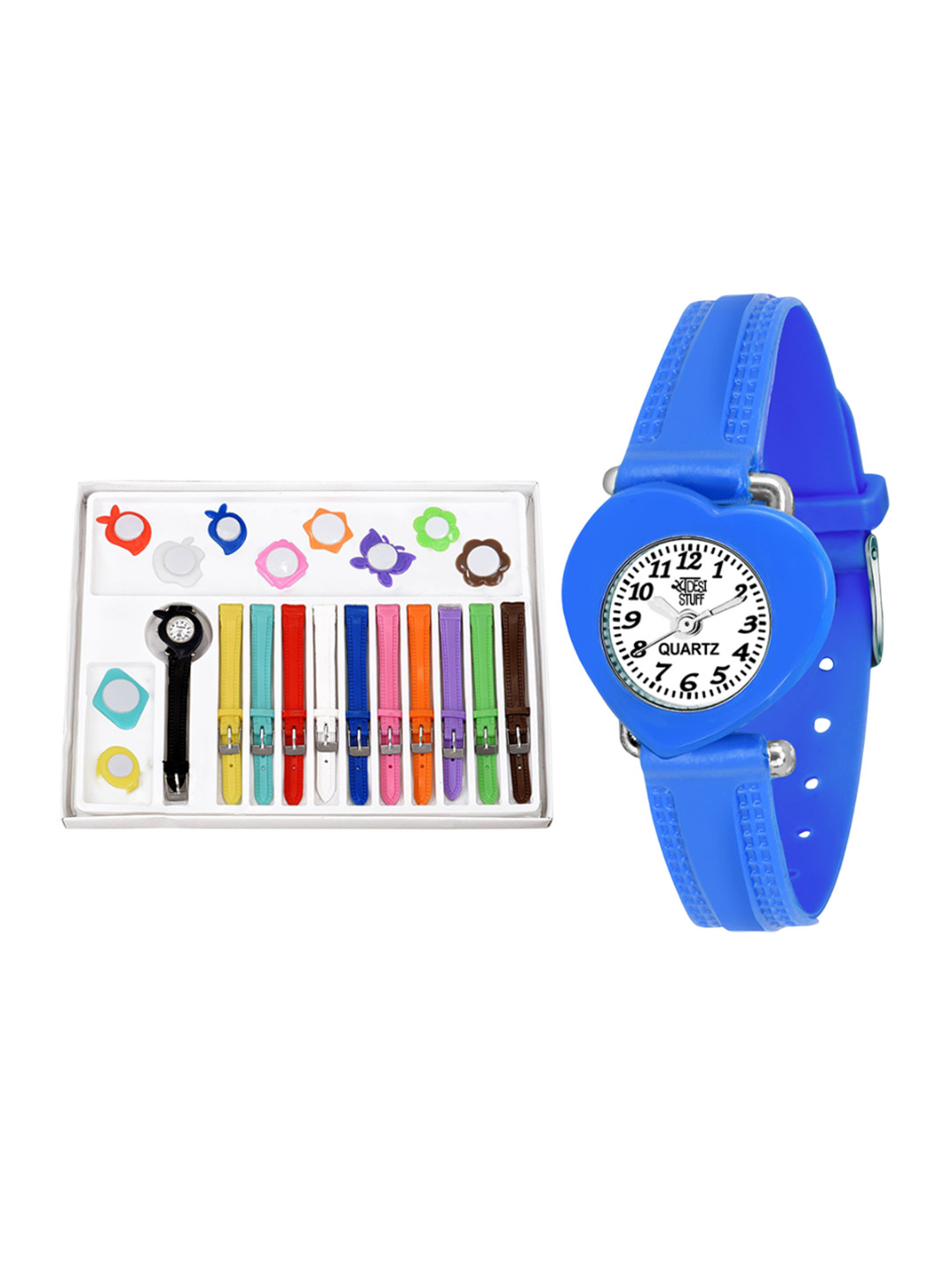 SWADESI STUFF Kids Dial & Straps Analogue Watch 11 BELT MIX 8181