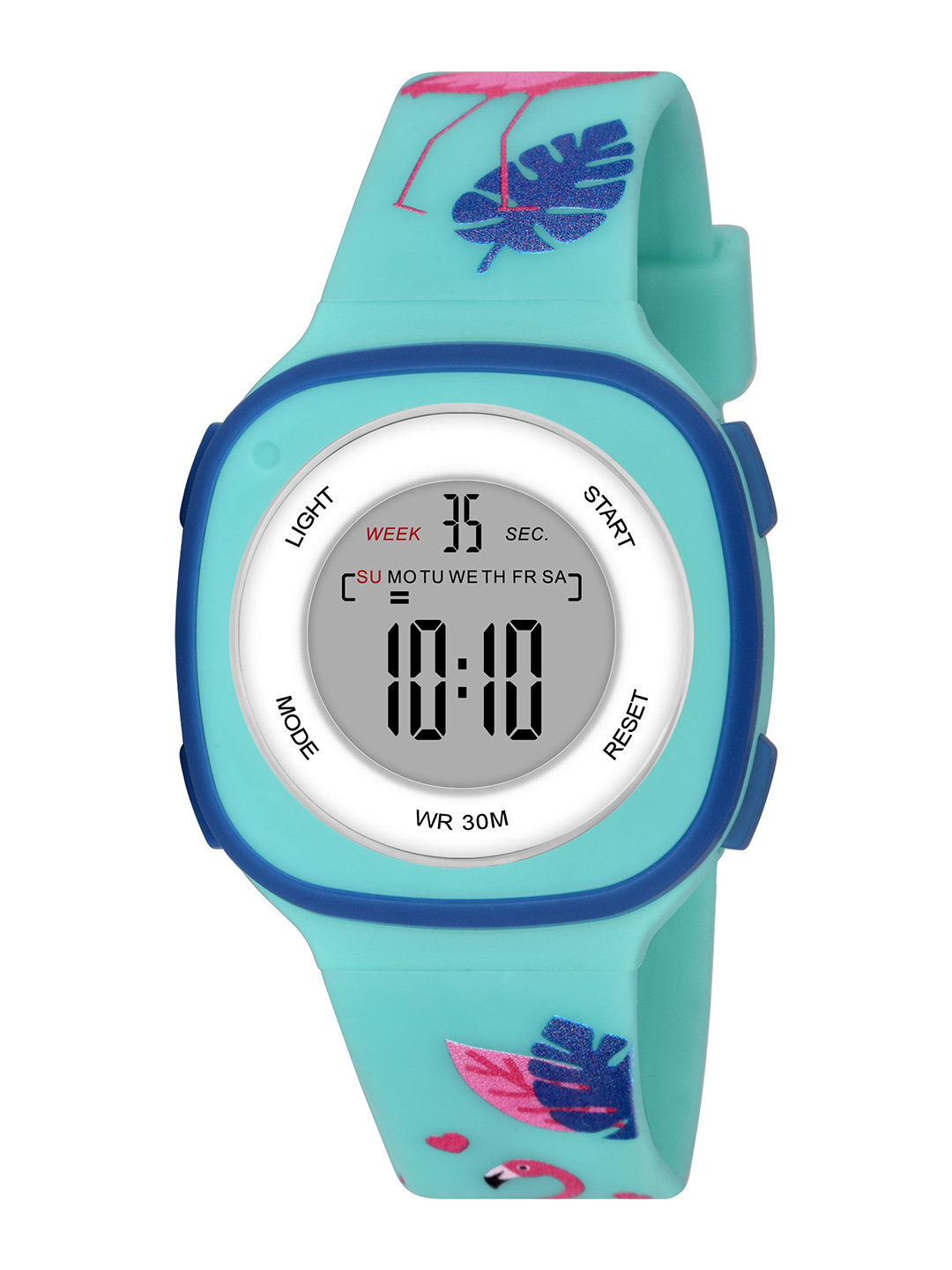 KIDSUN Girls Digital Multi Function Watch 871_LIGHT_GREEN