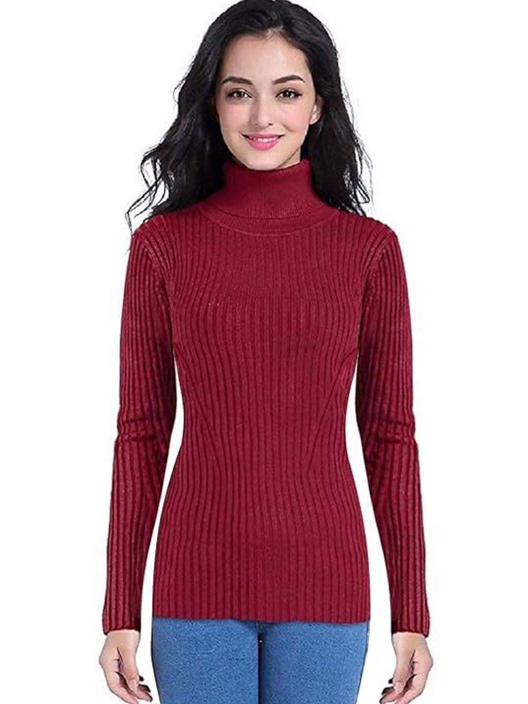 SHREE MUSKAN COLLECTIONS Women Self Design Full Sleeve Sweatshirt