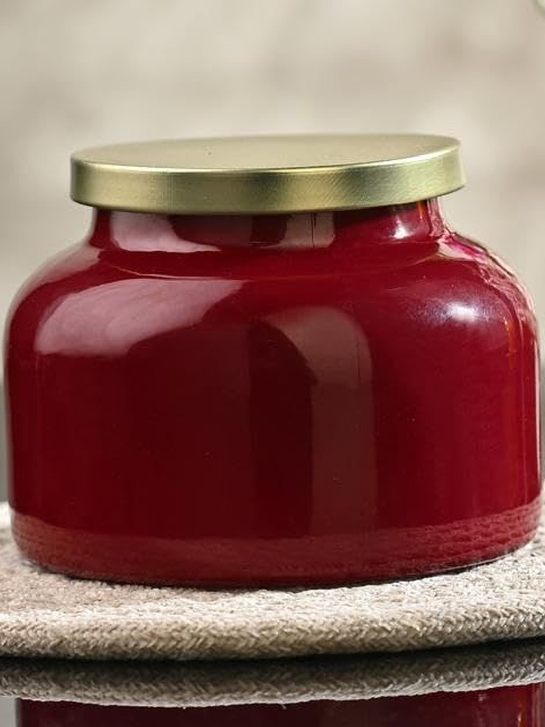 1ST TIME Transparent Round Shape Dishwasher Safe Jar - 700 ml