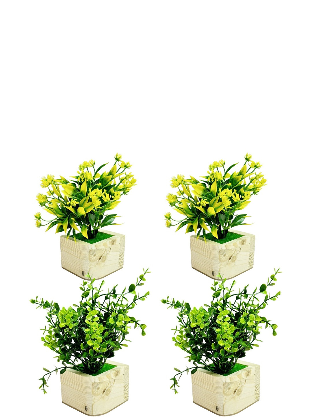 Dekorly Unisex Non-Hanging Artificial Flowers & Plants With Pot