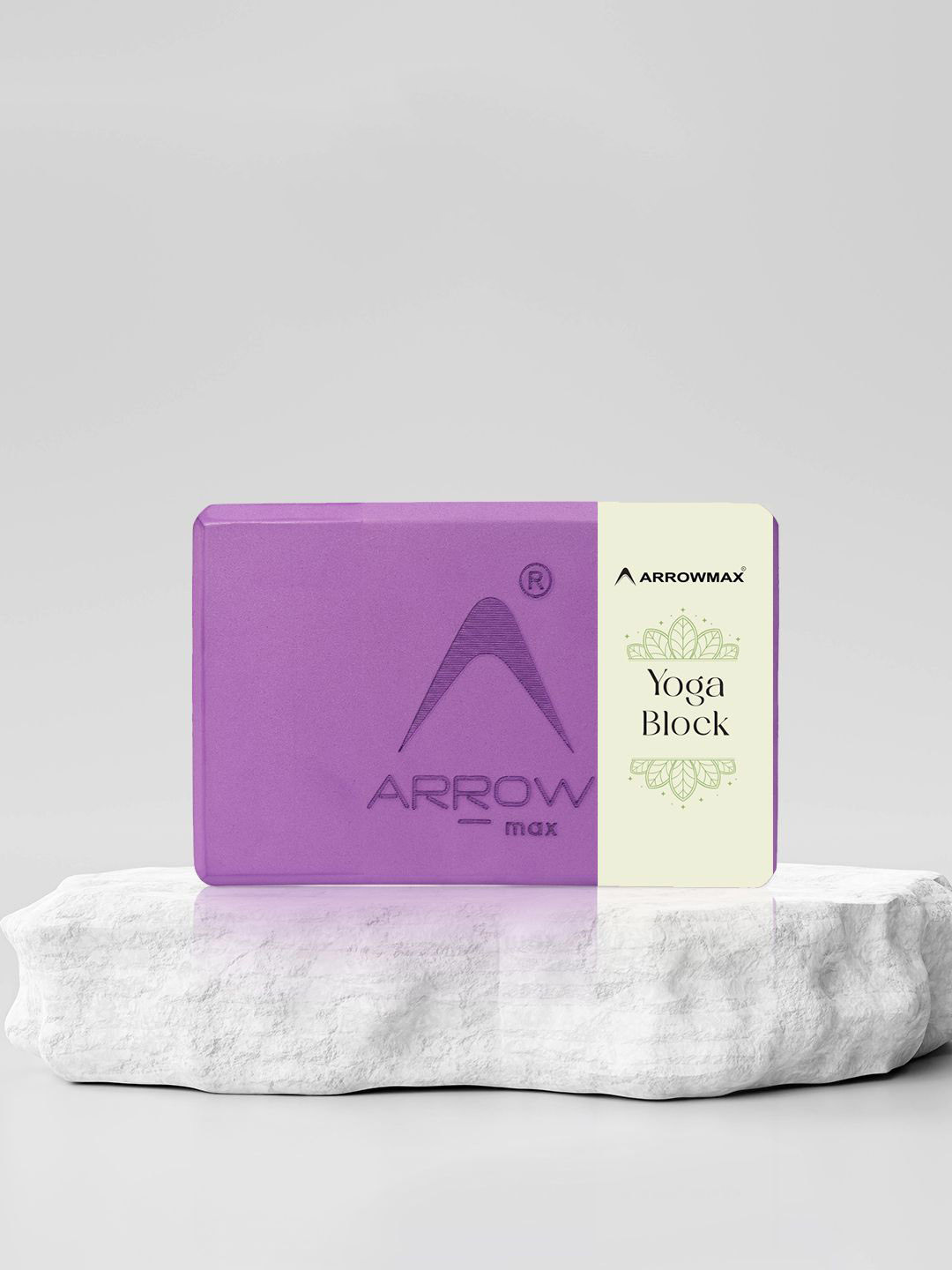 ARROWMAX Anti-Slip Lightweight Yoga Block Brick