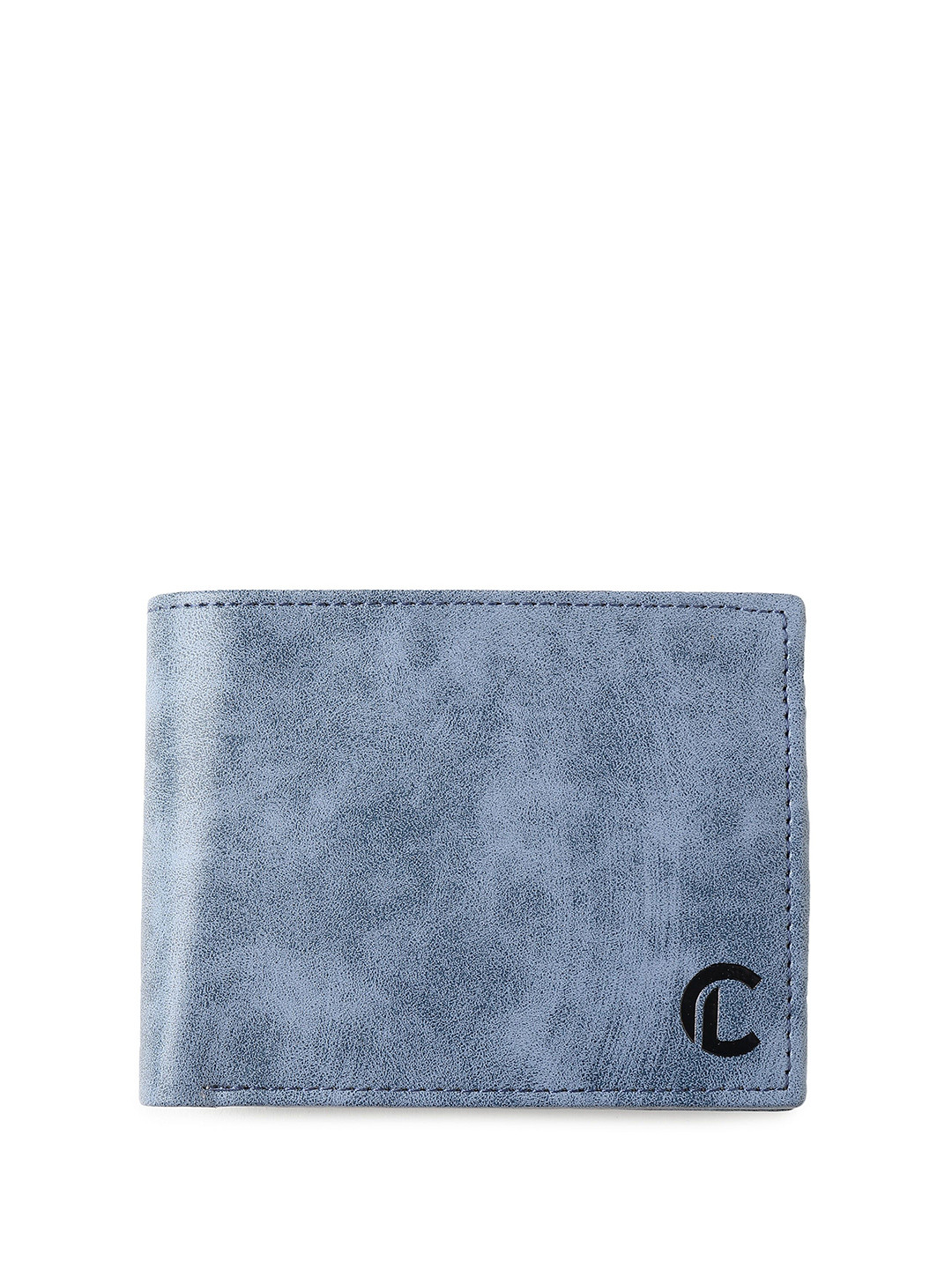 CRAFT LINE Men Textured Short Two Fold Wallet