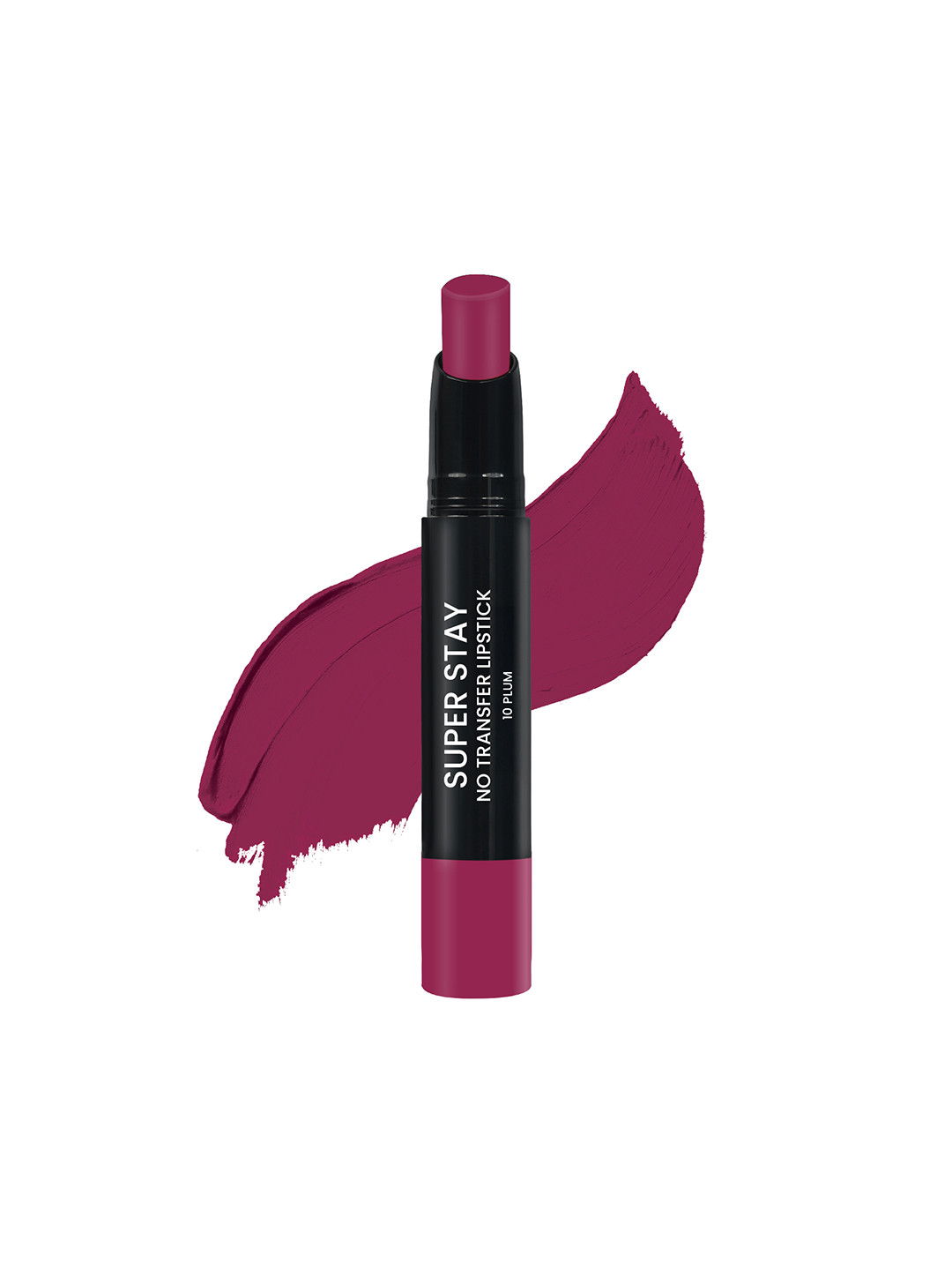 Maliao Stay Crush Waterproof Crayon Lipstick 3.8 g- Plum 10