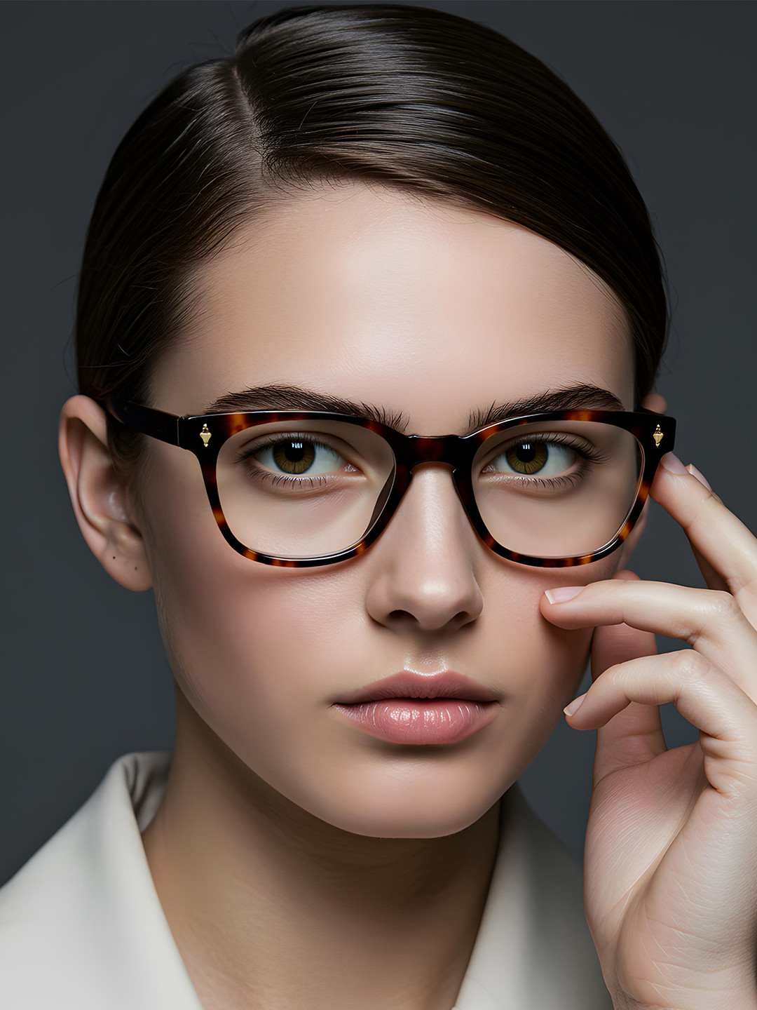 Ted Smith Benson Unisex 100% Acetate Full Rim Round Frames