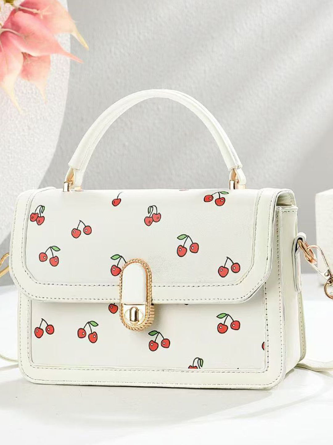 StyleCast Women Graphic Printed Bowling Handheld Bag