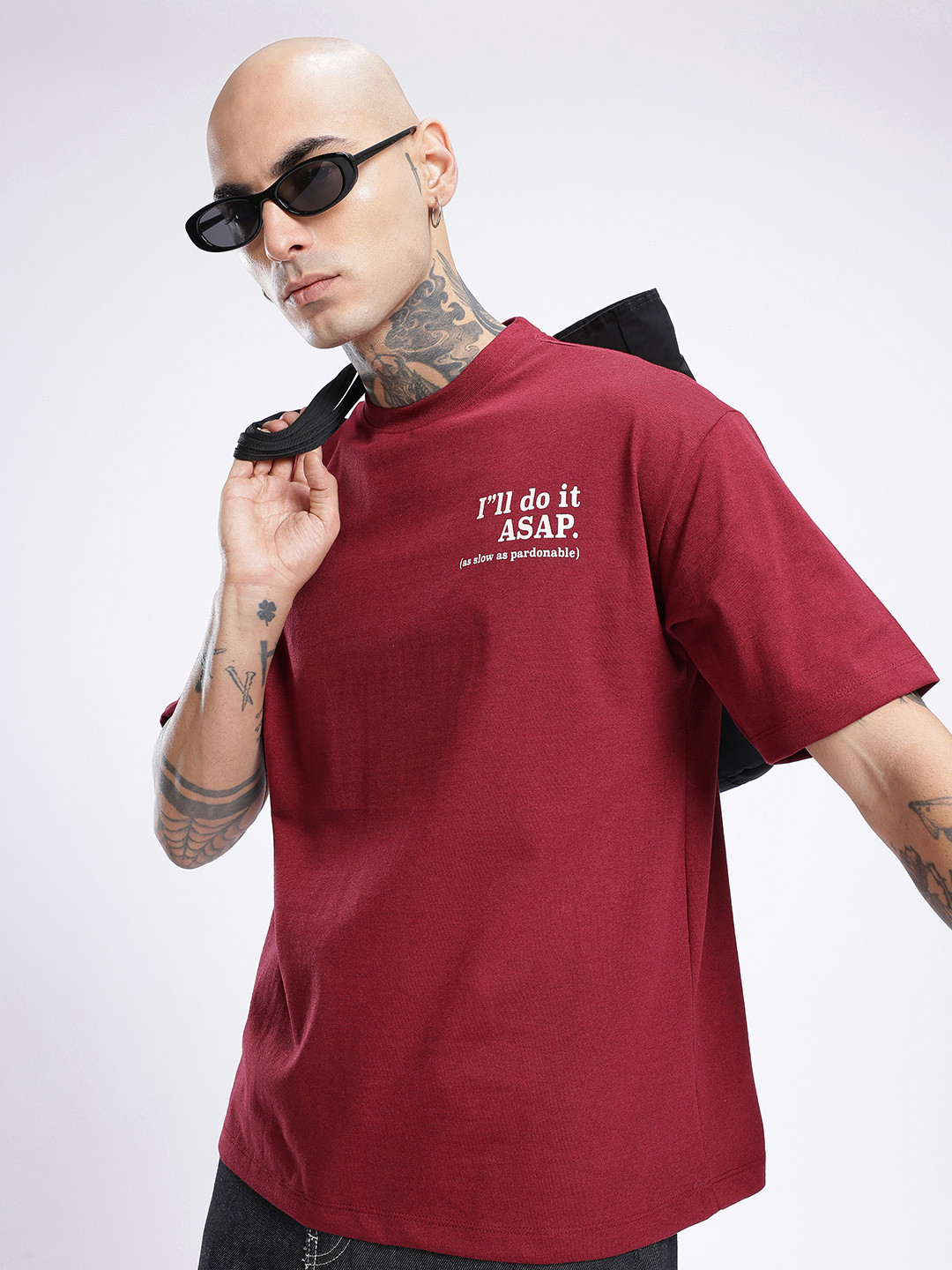 glitchez Humour and Comic Relaxed Fit T-shirt