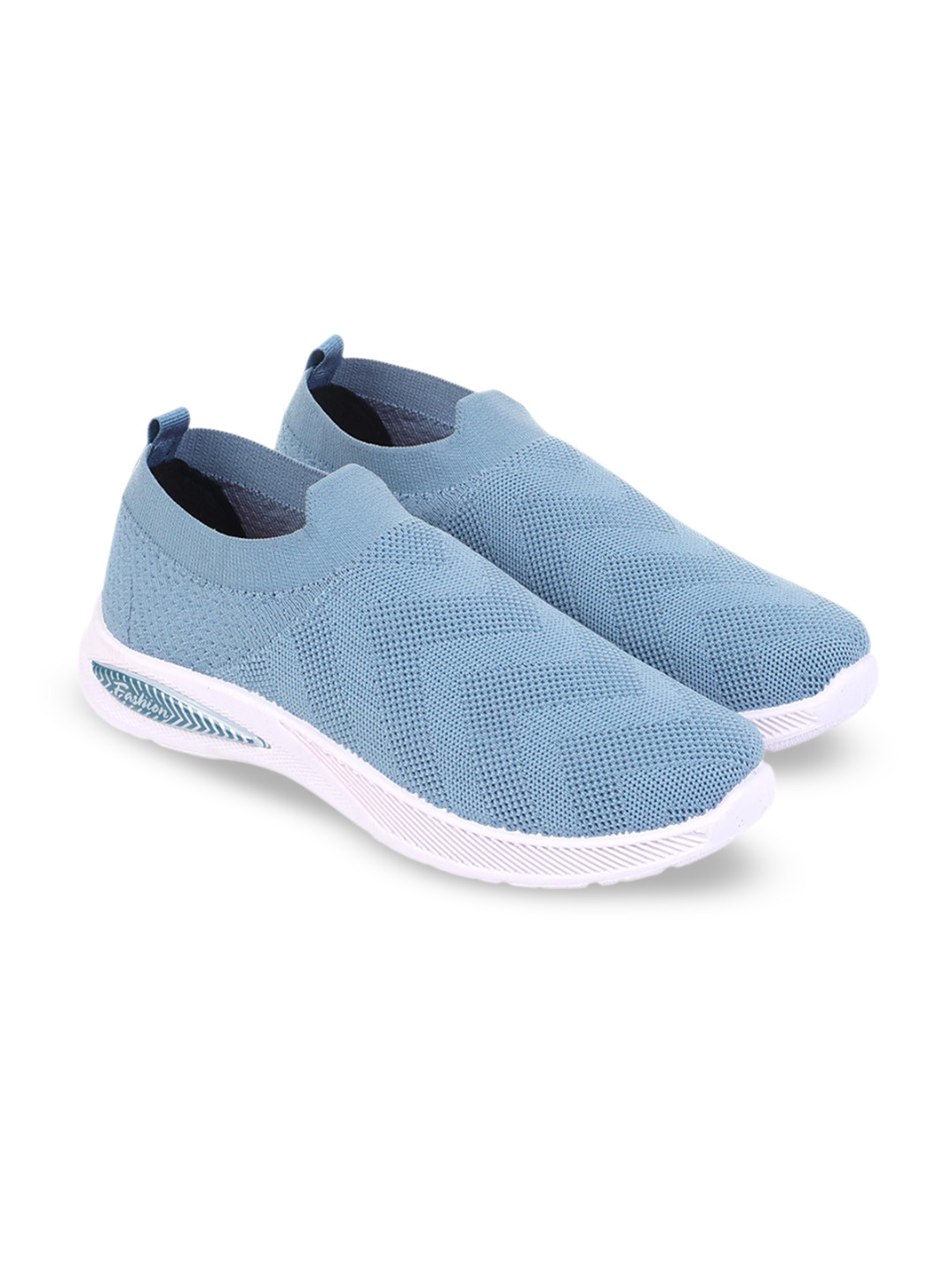 COOPERWINGS Women Mesh Running Non-Marking Sports Slip-On Shoes