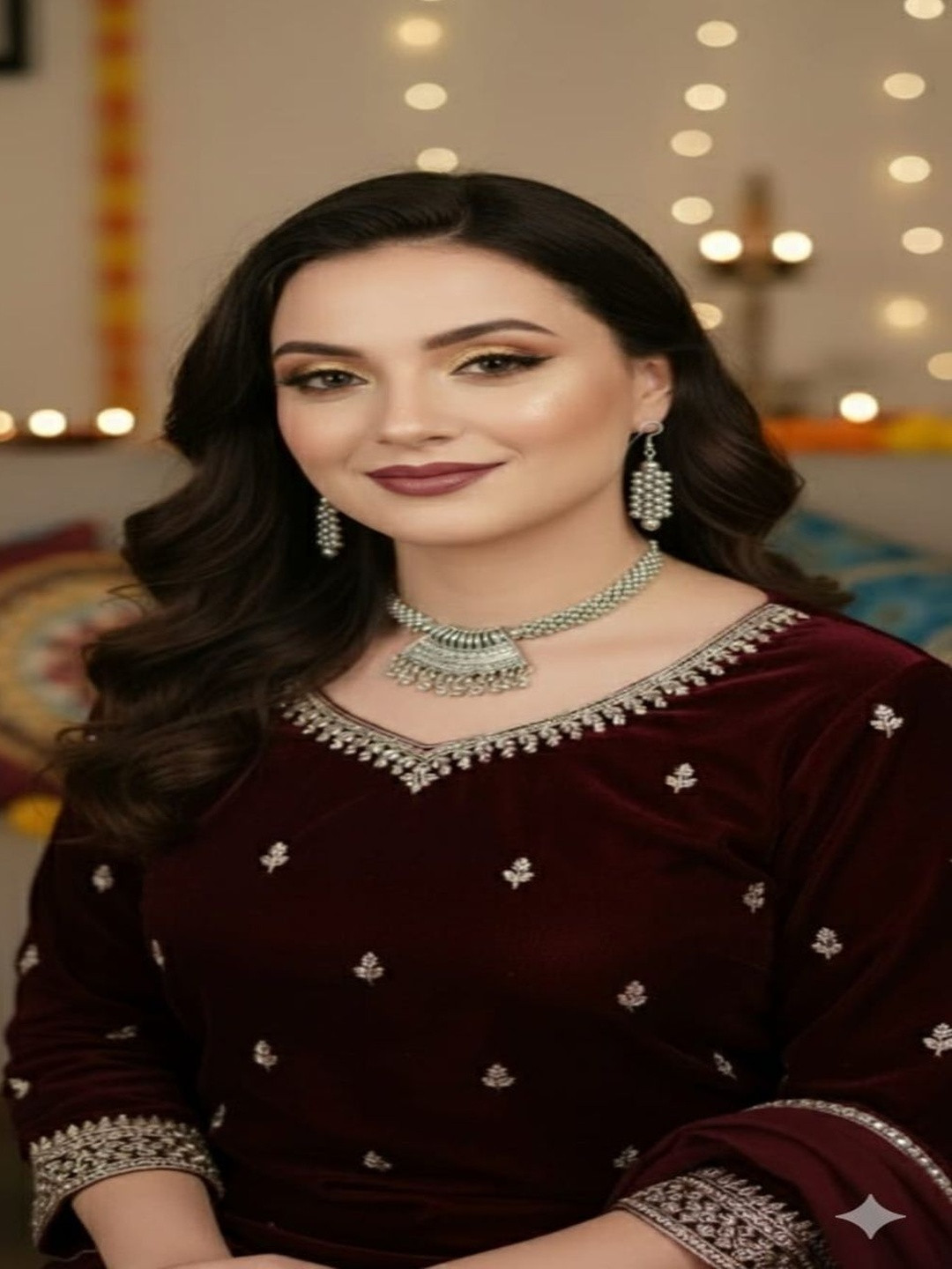 ROYAL NEEDS Oxidised Jewellery Set