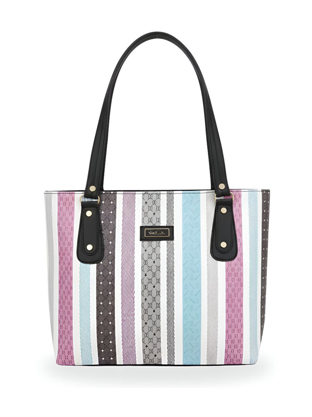 CLASSIC SMUGGLER Structured Shoulder Bag With Applique