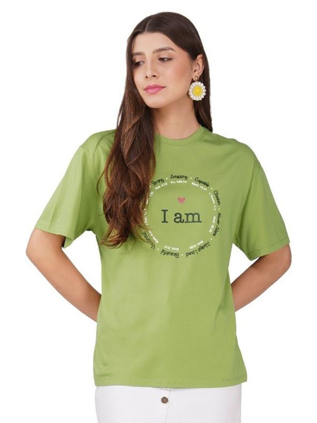 jay surya creation Typography Printed Cotton T-shirt