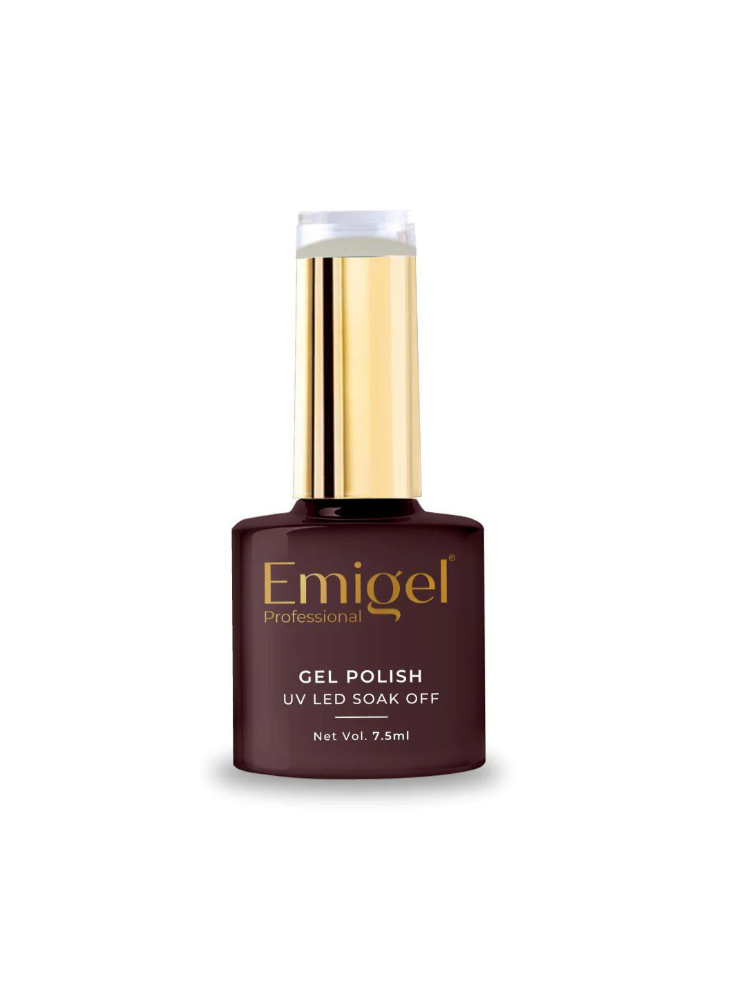 Emigel PROFESSIONAL Milkshake Glitter Gel Silk White Shade Nail Polish