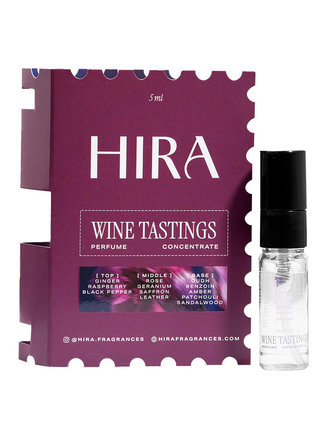 HIRA Women Wine Tasting Long Lasting Eau De Parfum - 5 ml