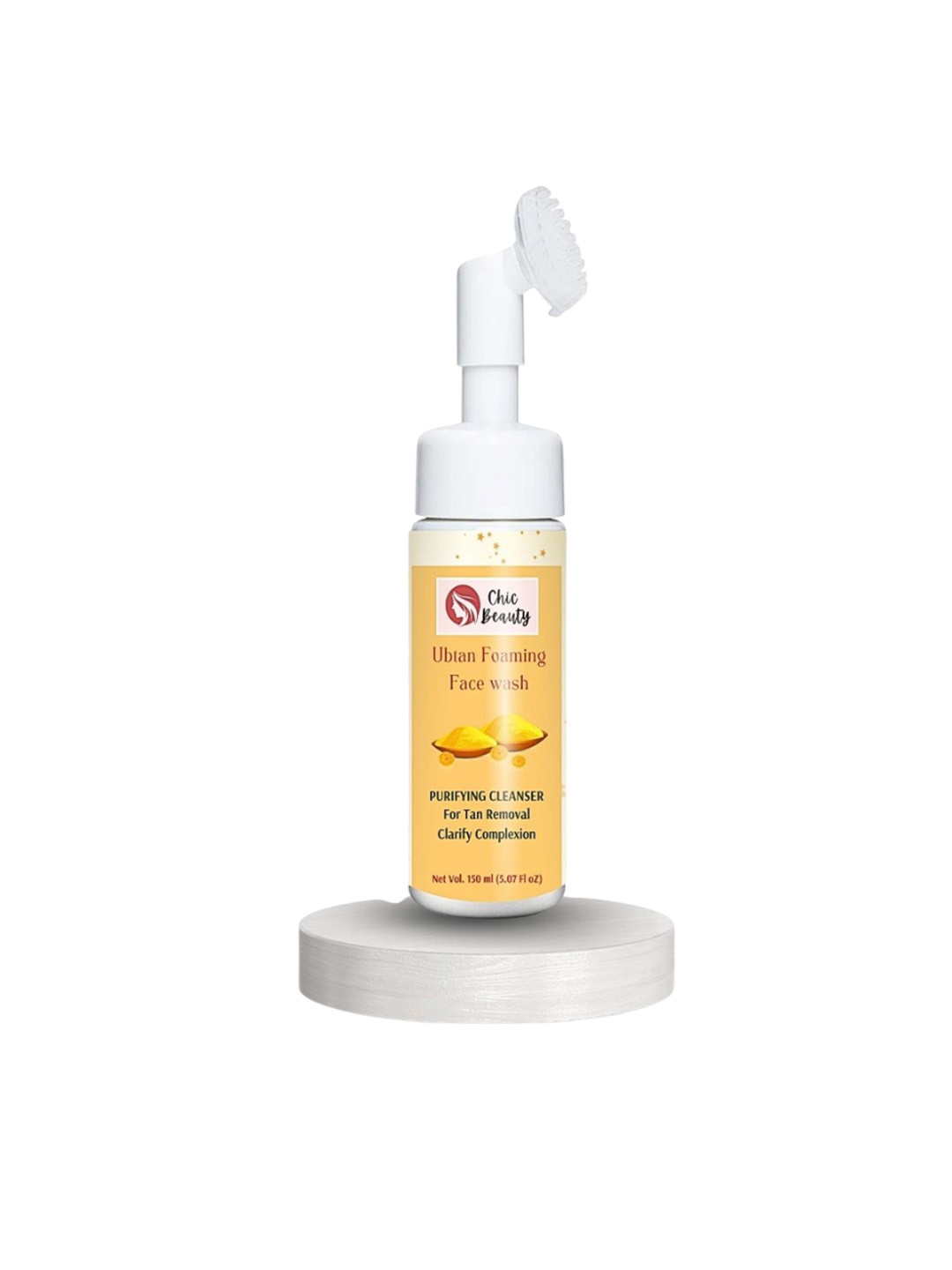 CHIC BEAUTY Ubtan Foaming Face Wash - 150 ml