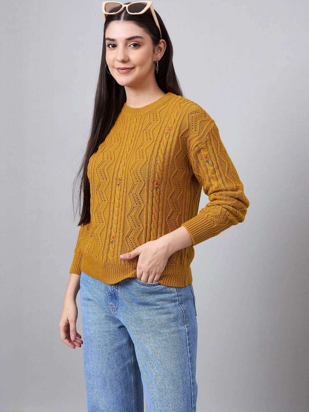 Spink Women Self Design Top