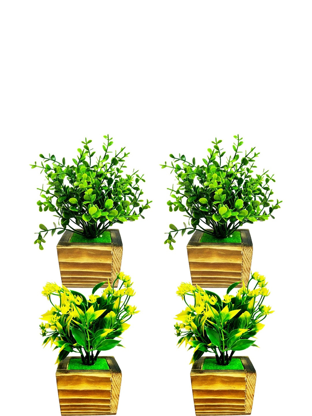 Dekorly Multi   Artificial Flowers & Plants With Pot