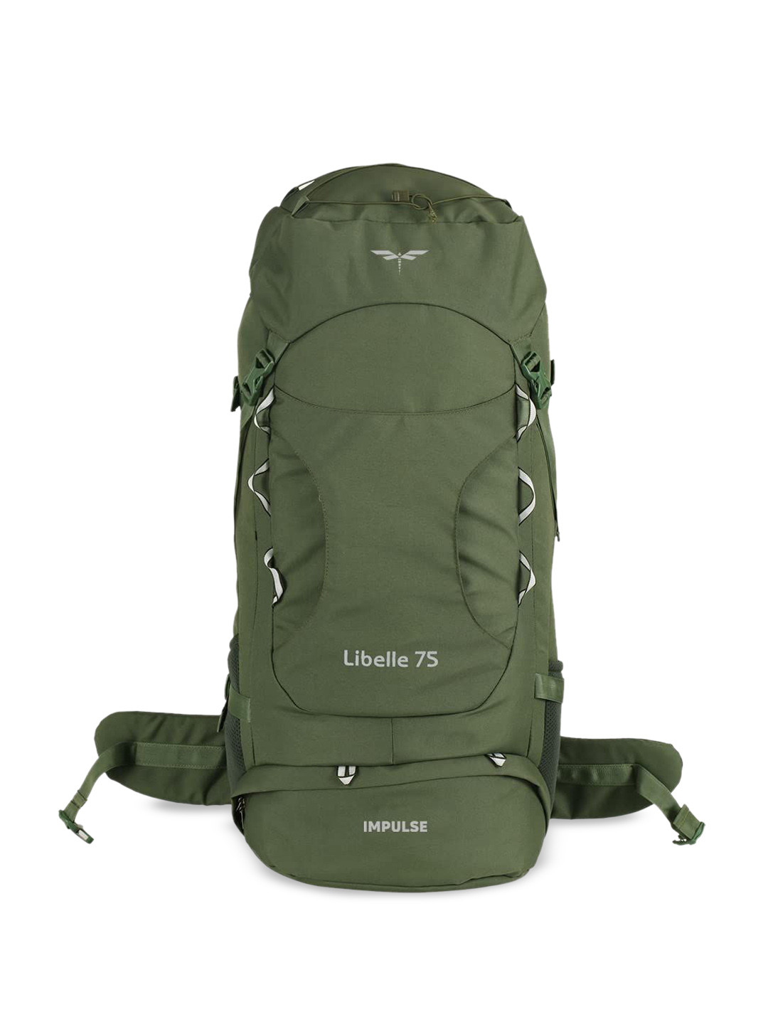 Impulse Libelle Logo-Detail 3-Compartment Large Rucksack With Rain Cover