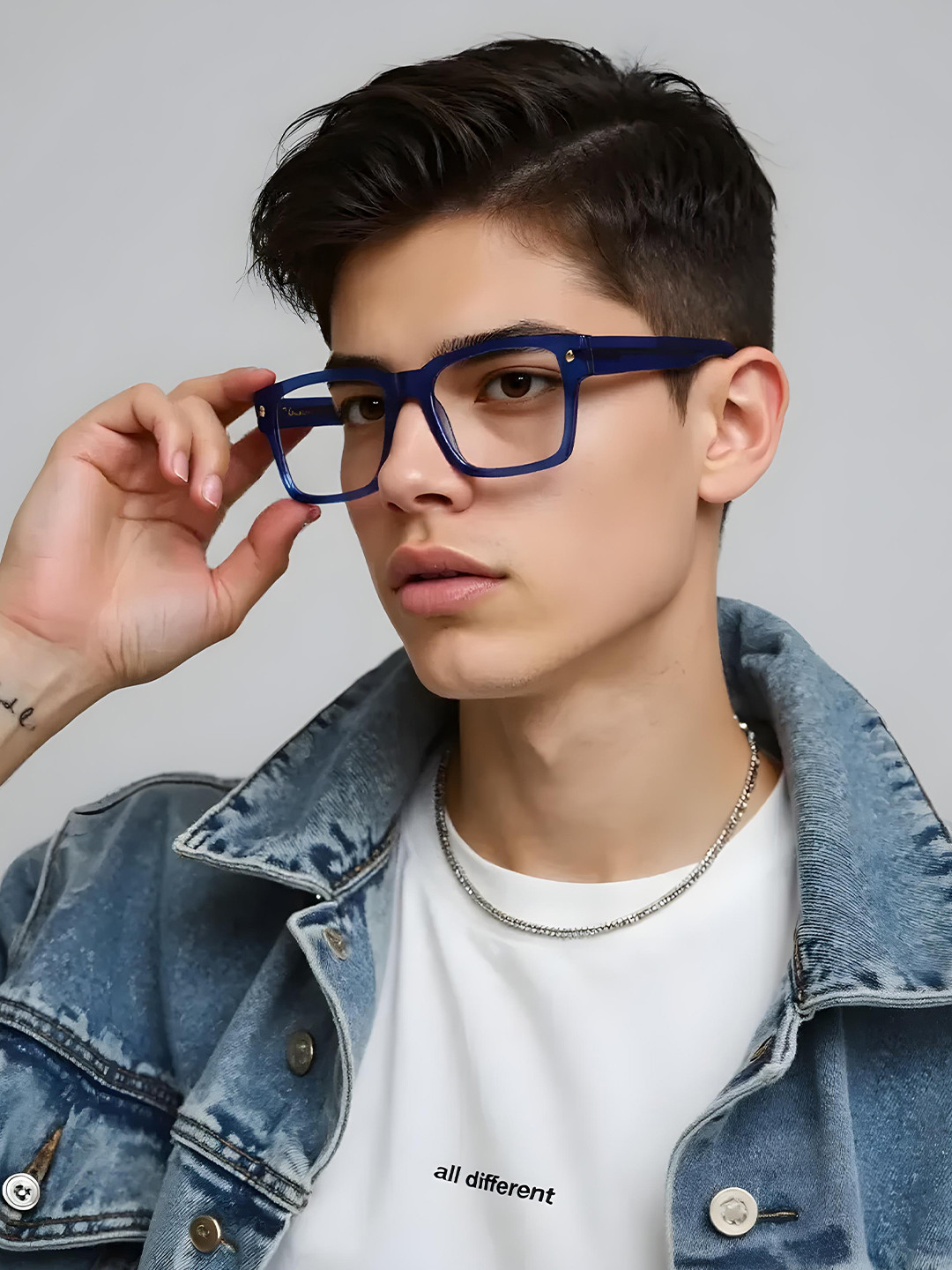 Ted Smith Graham Unisex 100% Acetate Full Rim Square Frames