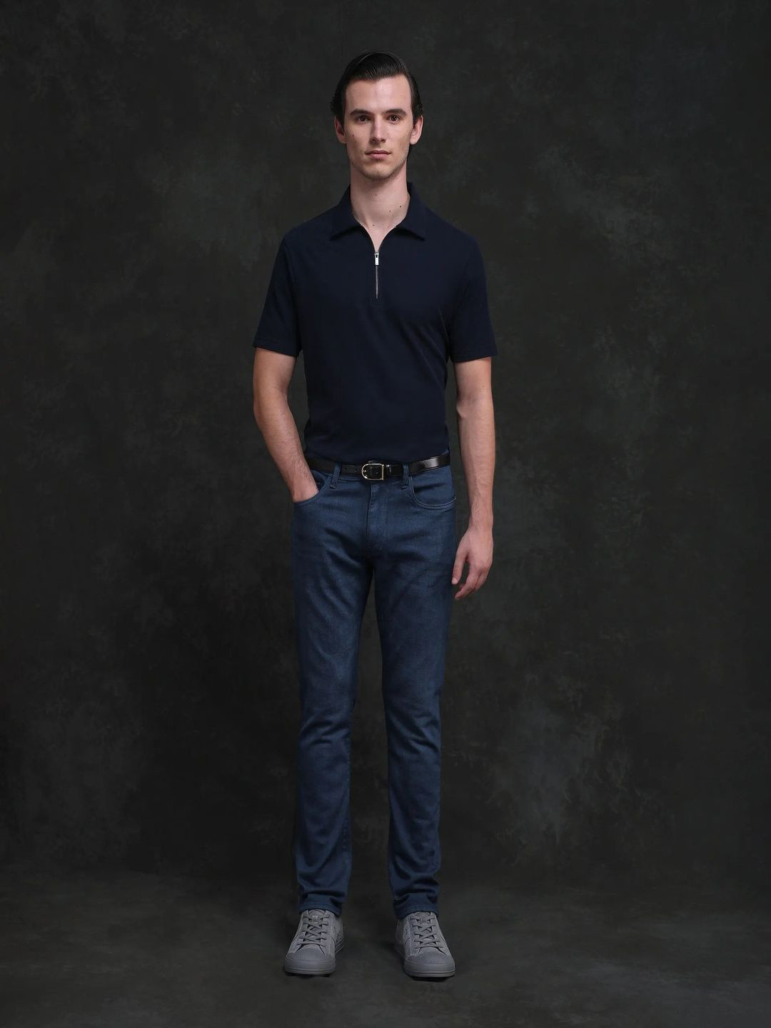 RARE RABBIT Vlad-g Men Slim Fit Mid-Rise Jeans