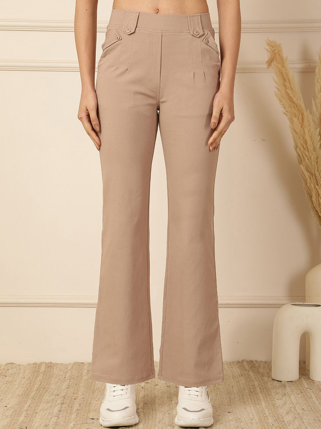 FFU Women Relaxed Bootcut Mid-Rise Trouser