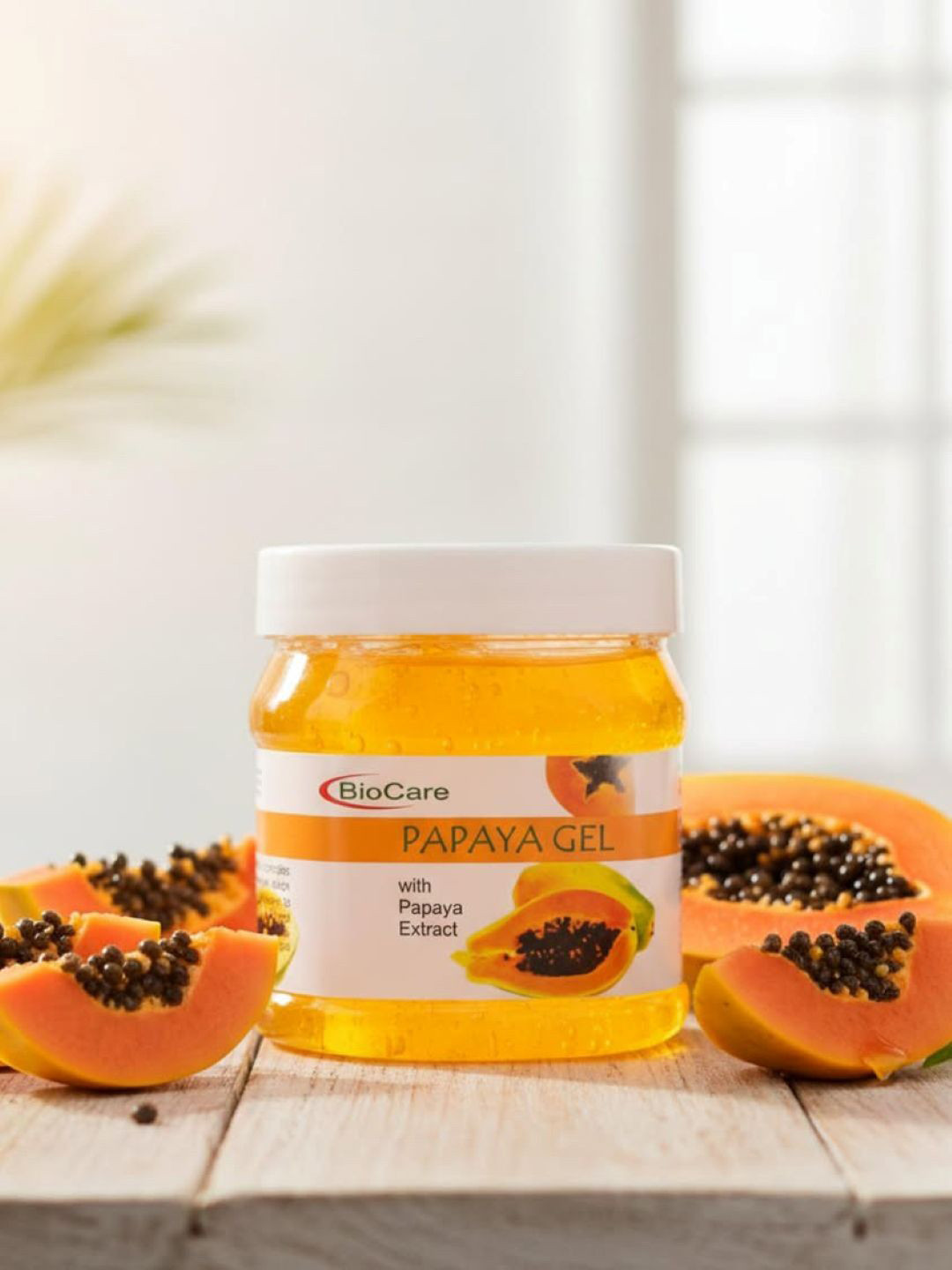 Biocare Papaya Gel With Aloe Vera Extract - 500 ml