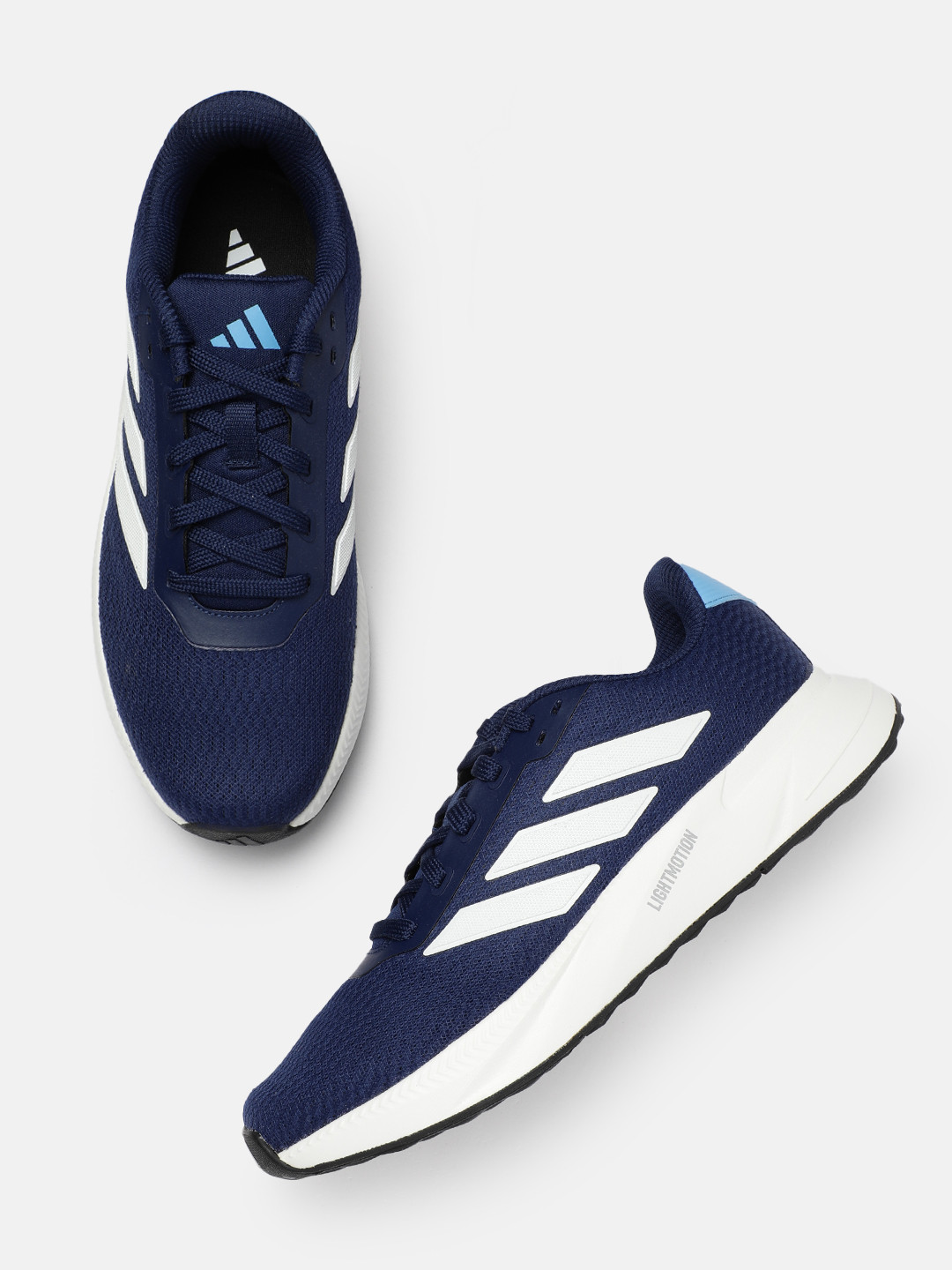 ADIDAS Men LightRun Zoomer Running Shoes