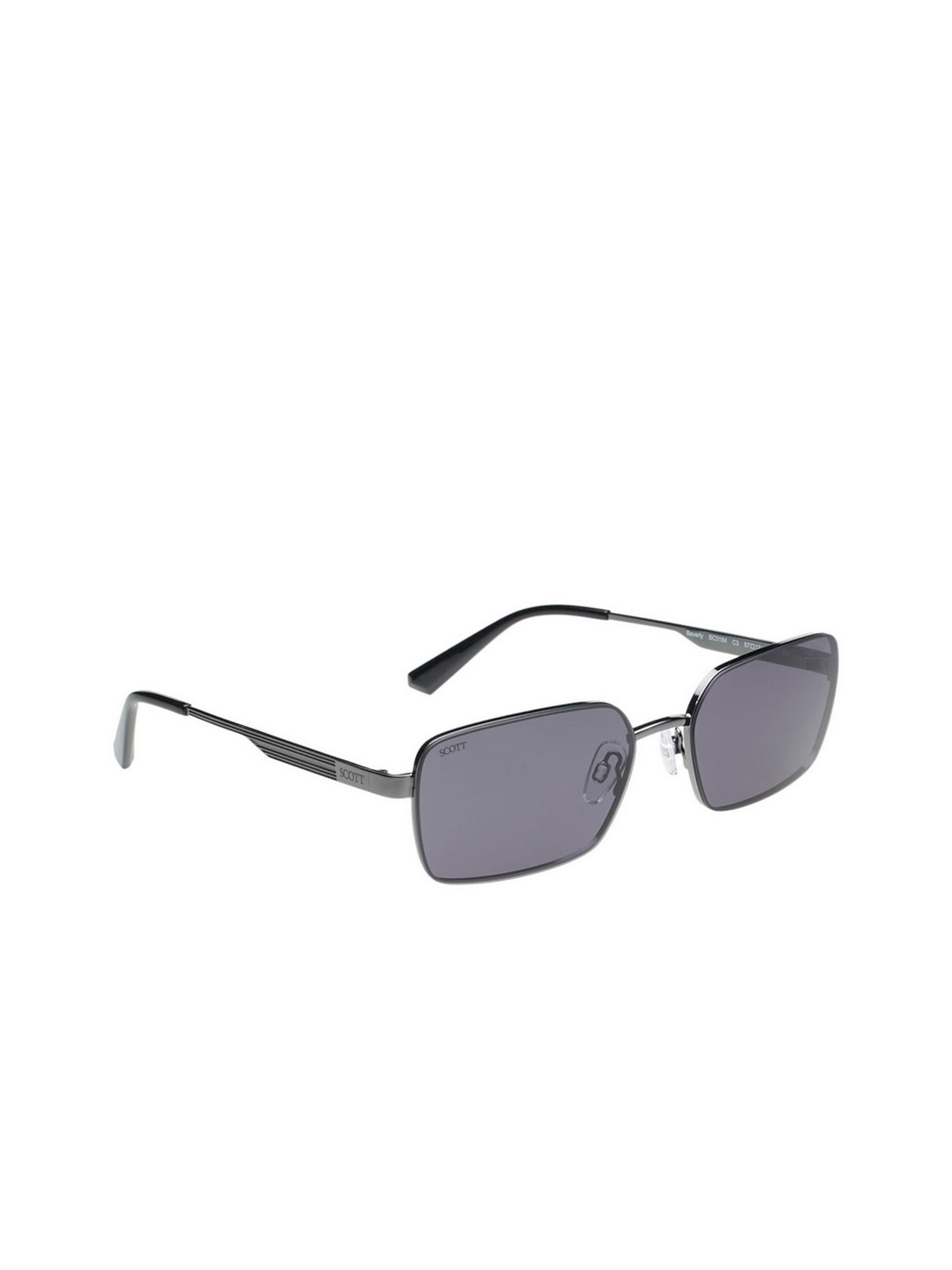 SCOTT Men Rectangle Sunglasses with UV Protected Lens Scott 3184 Beverly C3 S