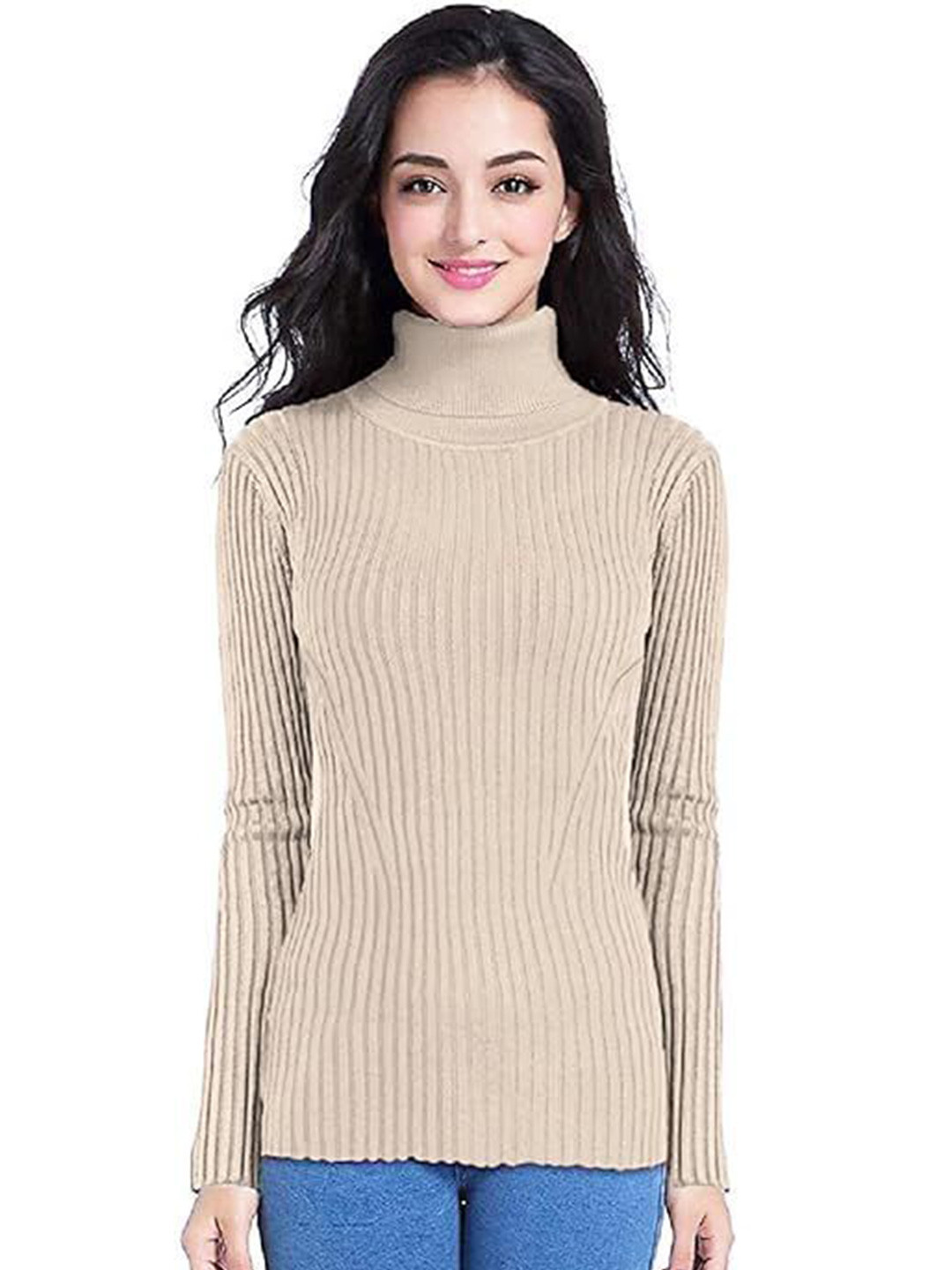 PP PRODUCTIONS Women Self Design Full Sleeve Sweatshirt