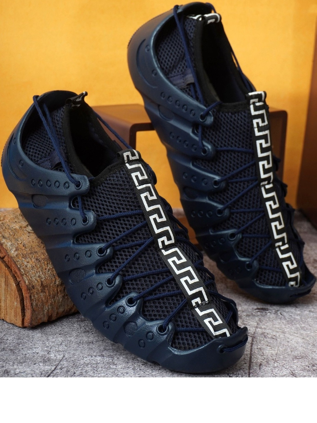 PROPET Men Blue Textile Lace-Ups Round Toe Comfort Insole Regular Casual Shoes