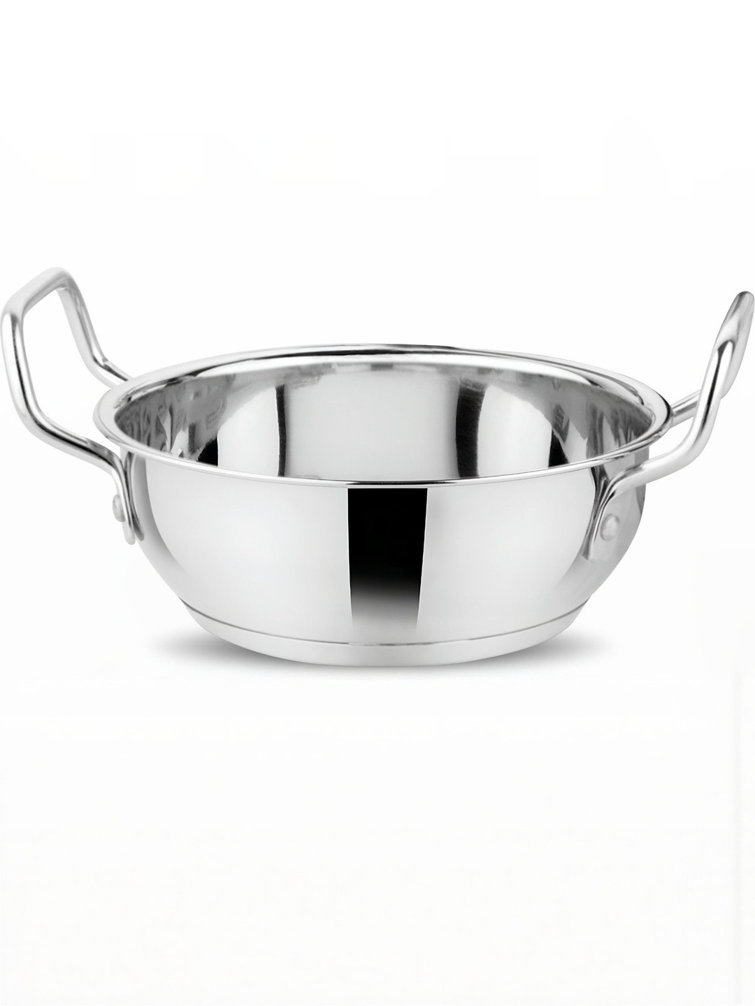 Prabha Silver Steel Frying Pan
