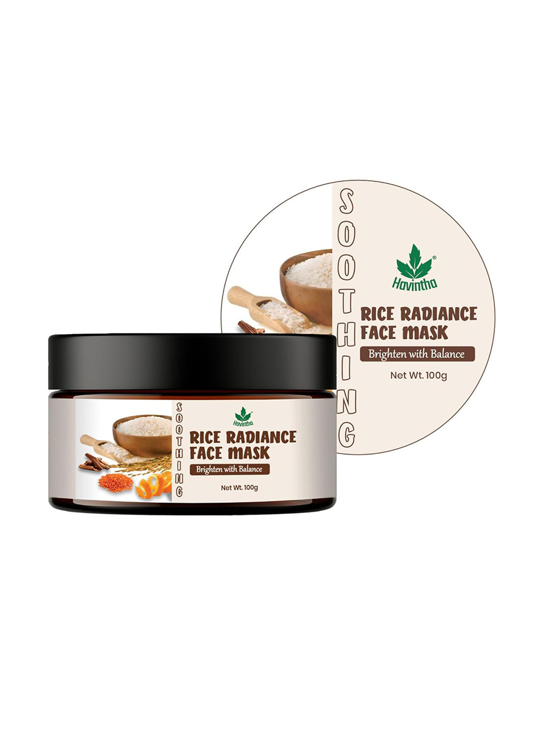 Havintha Rice Radiance Face Mask - 100 g