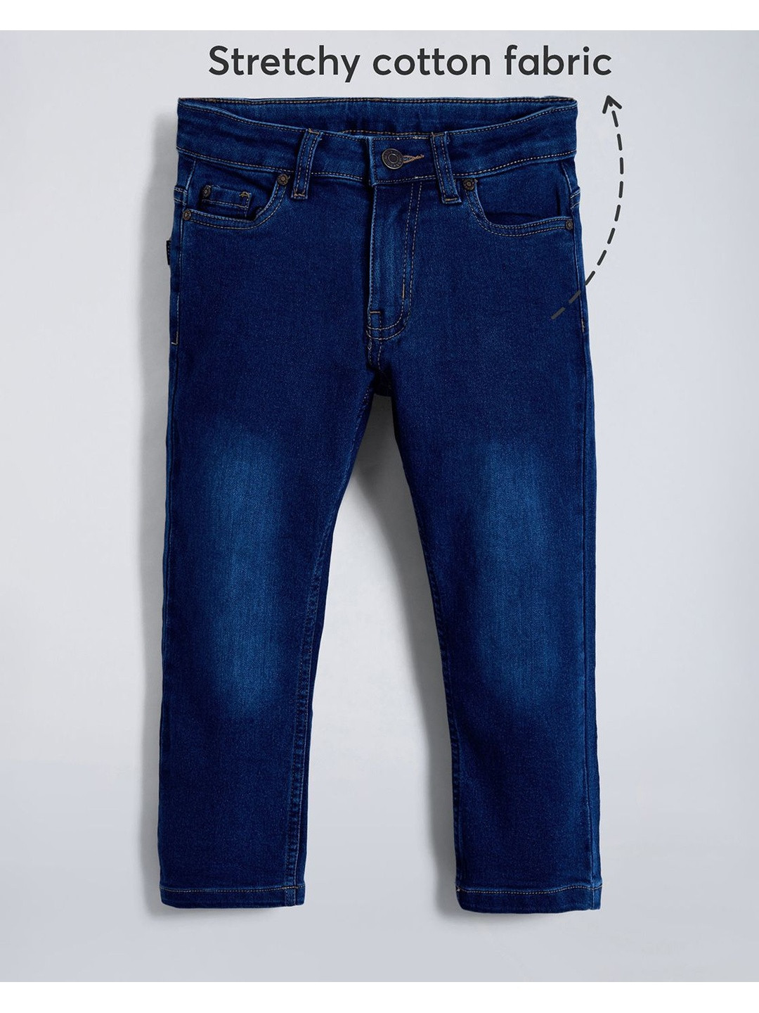 Hopscotch Boys Stretchy Denim Cotton Jeans