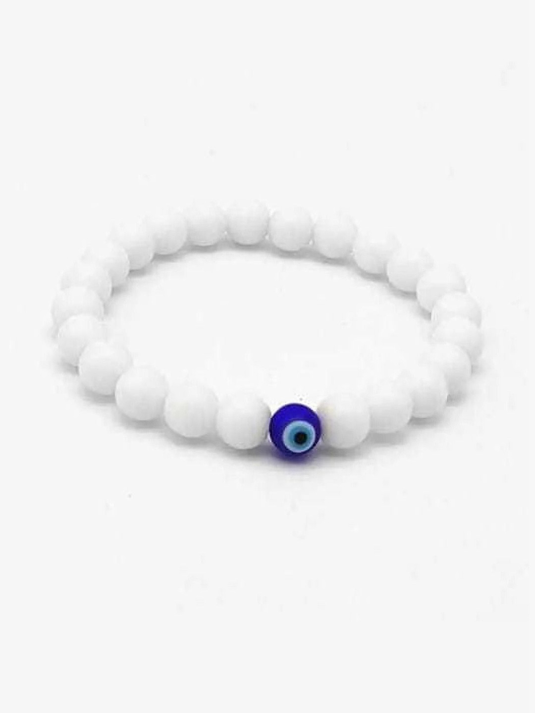 Sukhad Unisex Artificial Beads Wraparound Bracelet with Slip-On Closure