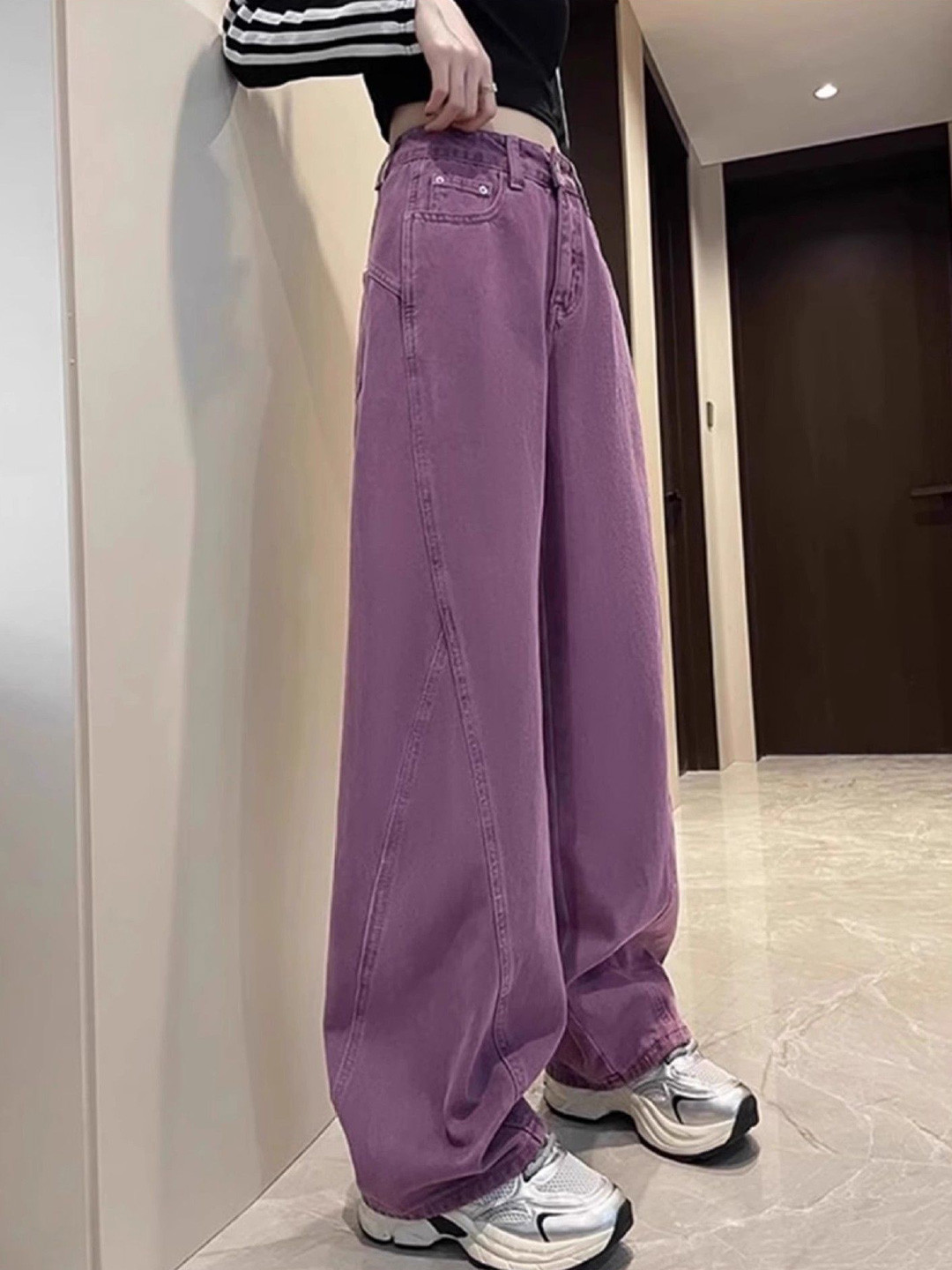 StyleCast Women's Flared Colored High-Rise Jeans