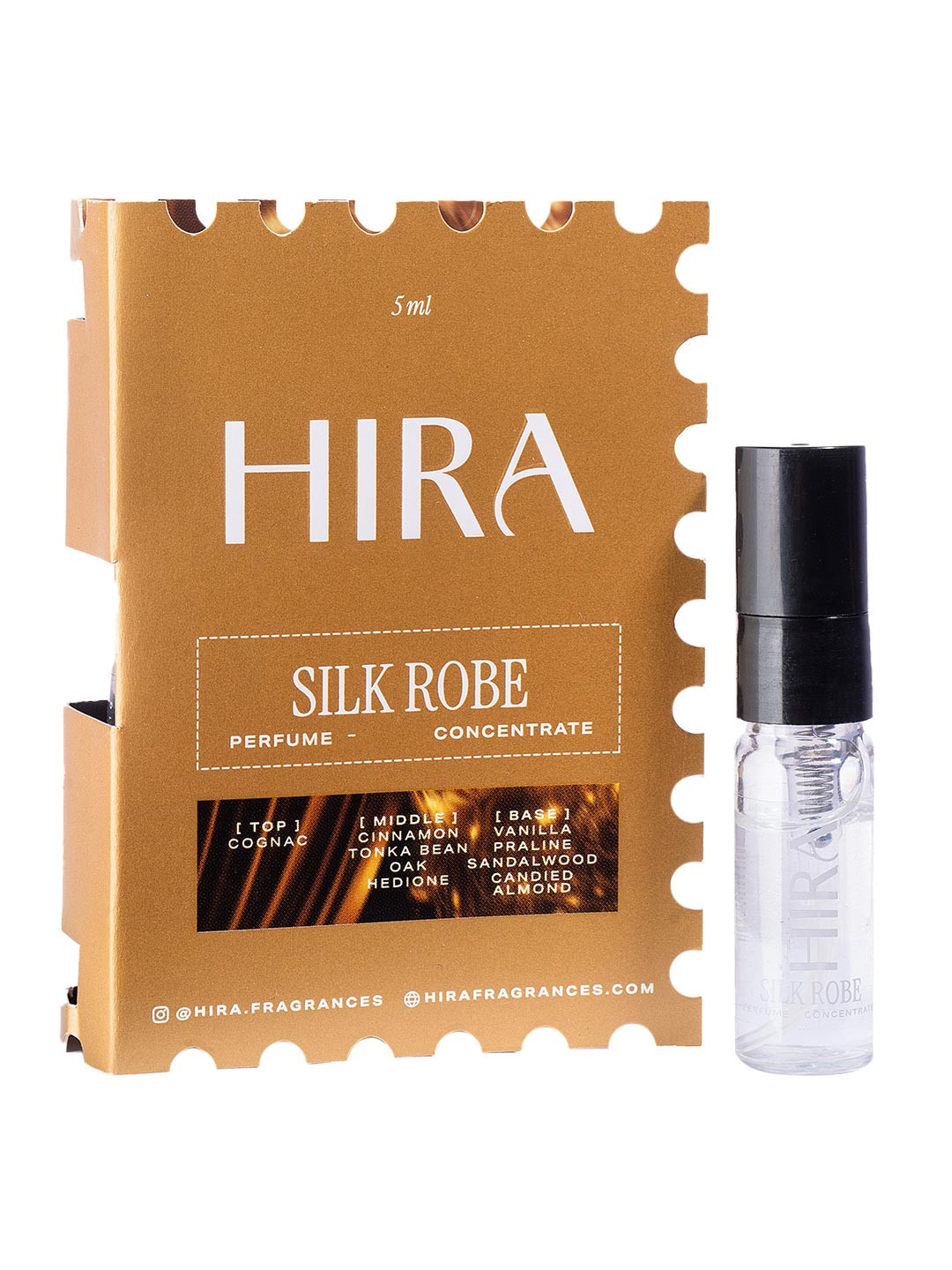 HIRA Women Silk Robe Long Lasting Eau De Parfum - 5 ml