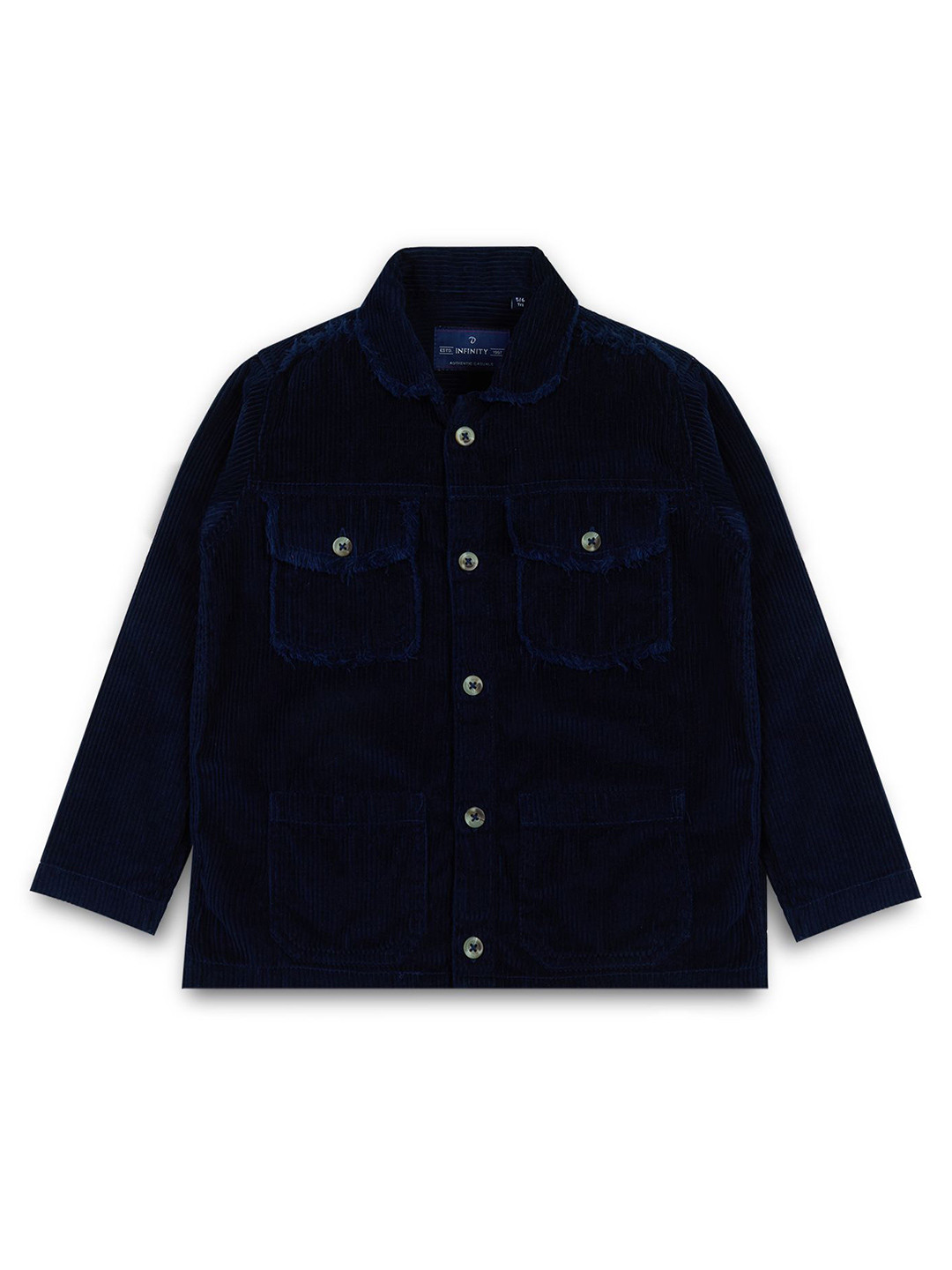 Infinity Boys Solid Cotton Shirts